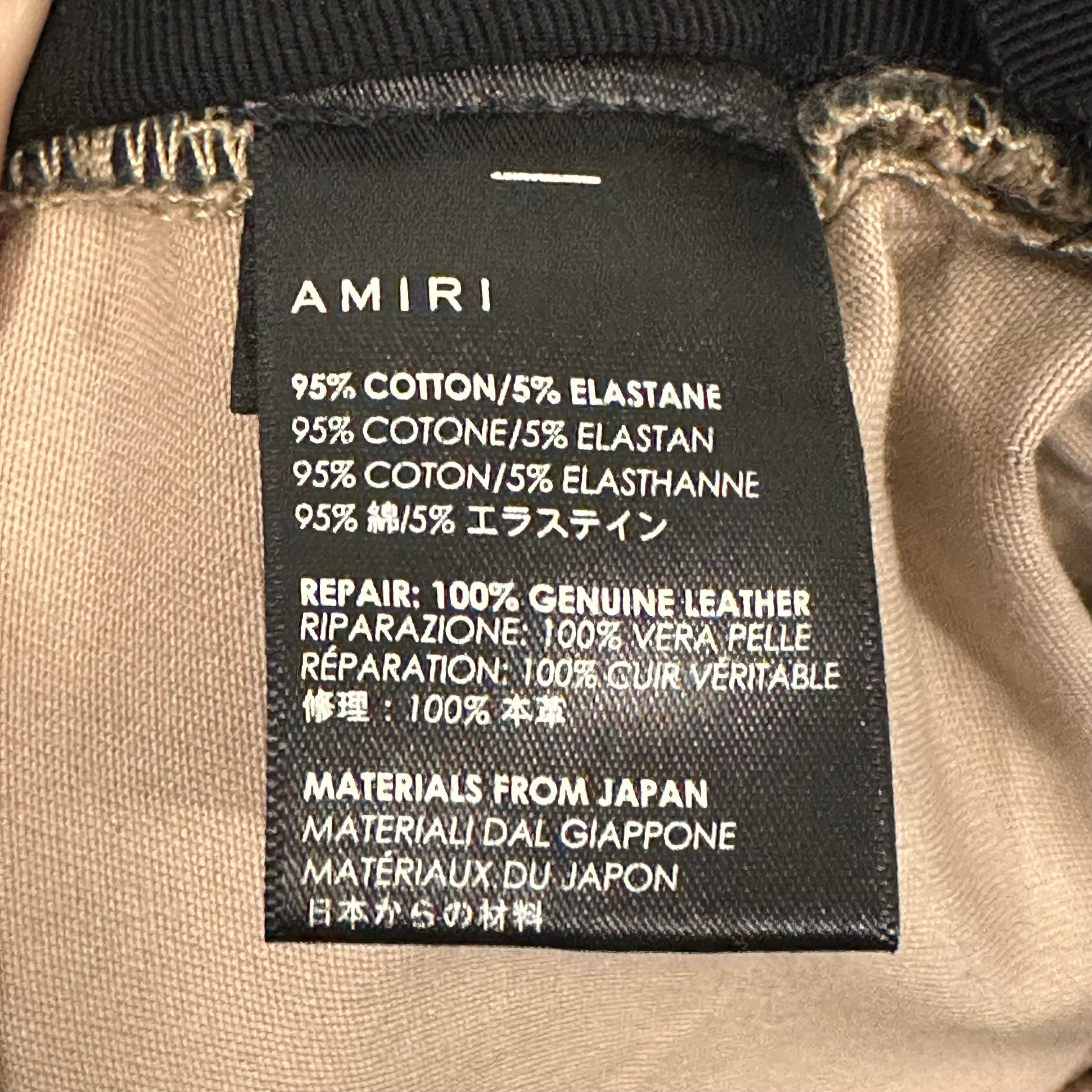 Amiri Amiri MX1 Desert Camo Black Patch Sz 31 Size US 31 - 6 Thumbnail