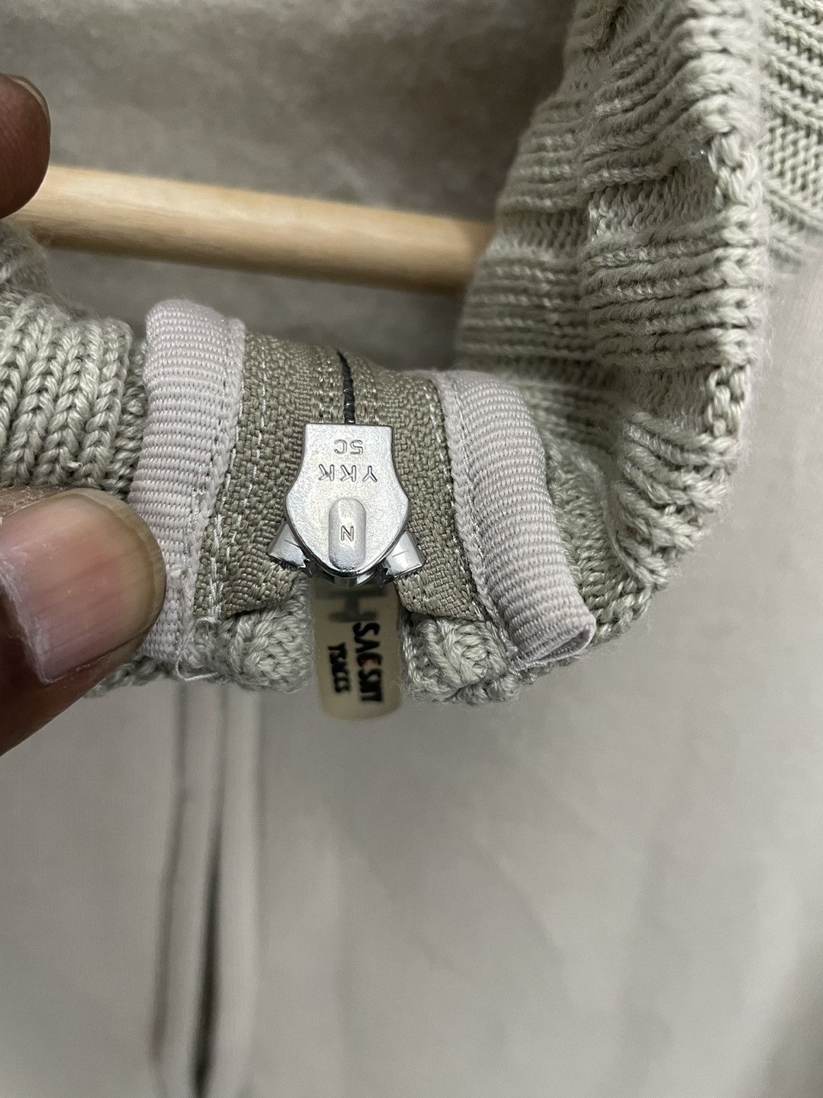 Yohji Yamamoto Vintage Y’S Sacsny Sweater with Zipper Size US M / EU 48-50 / 2 - 7 Thumbnail