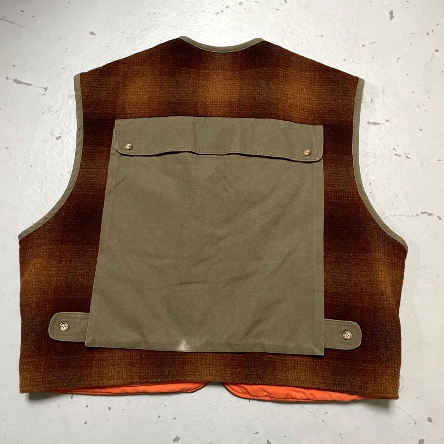 Vintage VINTAGE Willis & Geiger Full Zip Wool Hunting Fishing Tactical Field Camp Vest L Size US L / EU 52-54 / 3 - 6 Thumbnail
