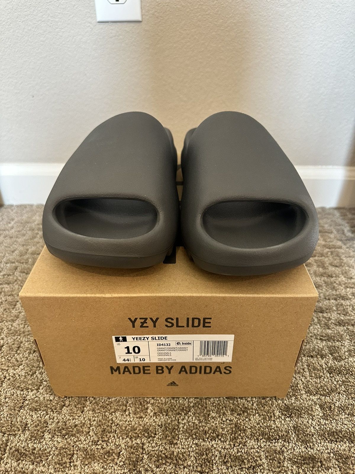 adidas Yeezy Slide Granite Men's - ID4132 - US