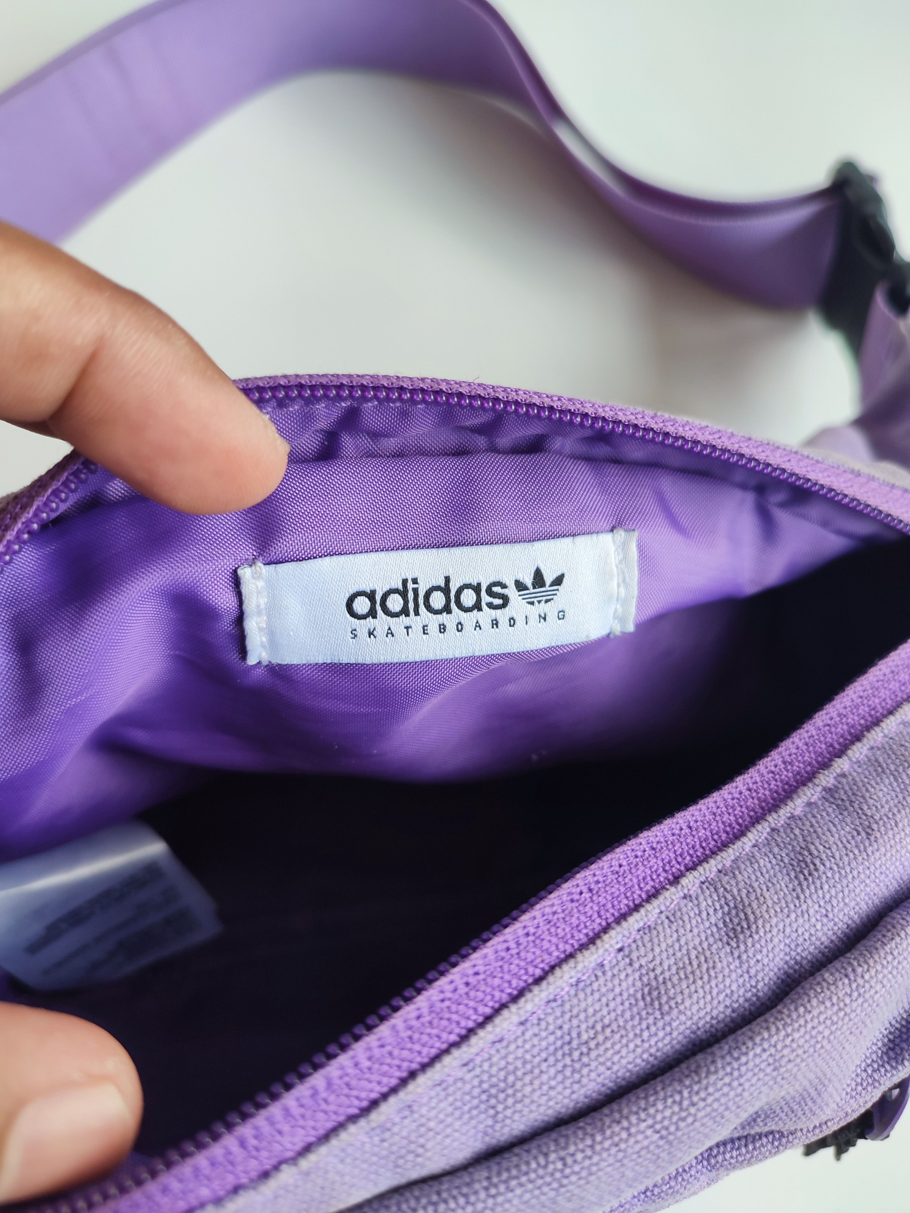 Adidas ADIDAS BB HIP BAG ACTIVE PURPLE POUCHBAG Size ONE SIZE - 6 Thumbnail