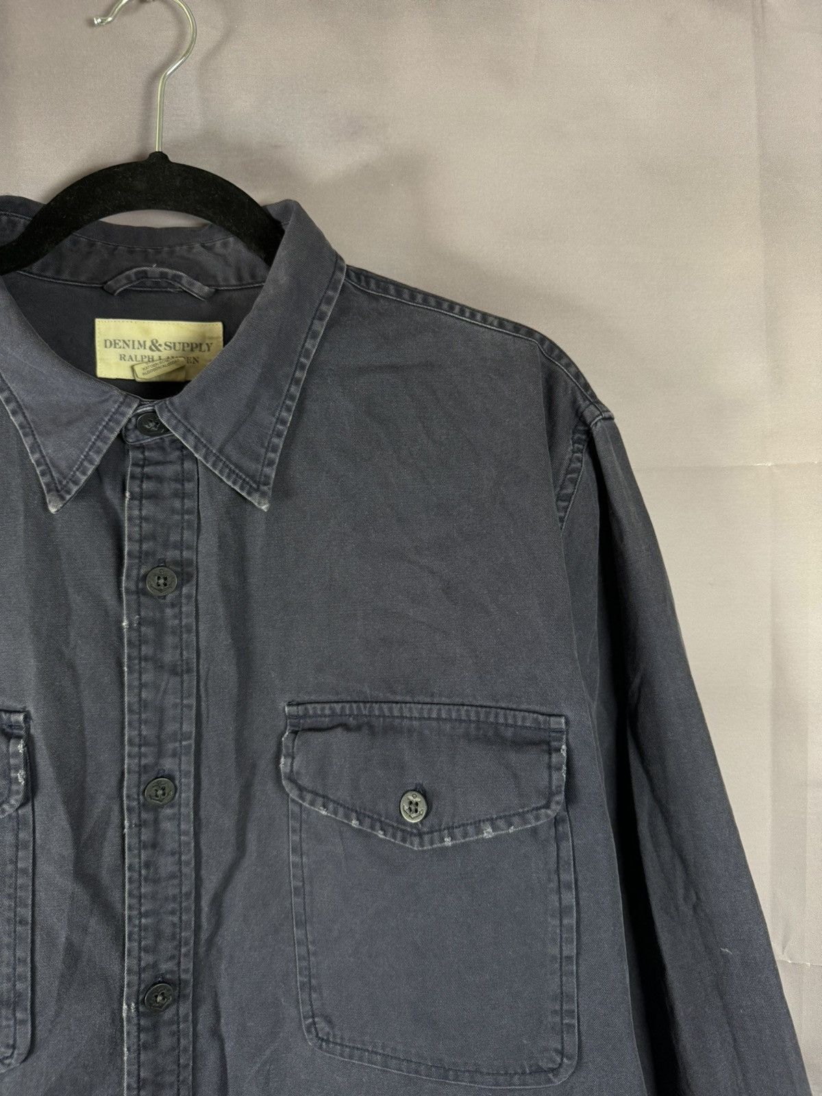 Denim & Supply Ralph Lauren × Ralph Lauren Ralph Lauren Denim & Supply Men’s Overshirt Twill Utility XL Size US XL / EU 56 / 4 - 2 Thumbnail