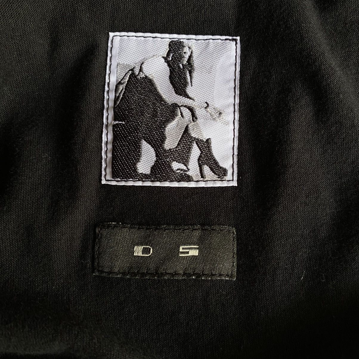 Rick Owens Drkshdw Rick Owens DRKSHDW Patch Level Tee SS2017 Size US S / EU 44-46 / 1 - 13 Thumbnail