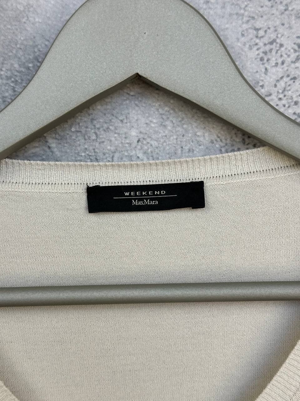 Weekend Max Mara Weekend Max Mara V-Neck Sweater Oversized Jumper Relaxed Size L / US 10 / IT 46 - 10 Thumbnail