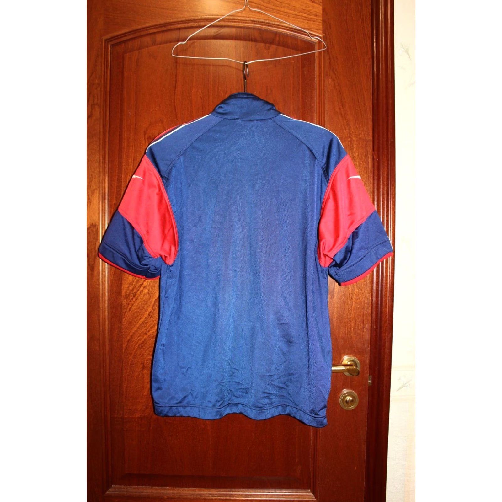 Nike VINTAGE Nike USA national team Training buttons gilet Shirt Mens S blue/red 1990s Size US S / EU 44-46 / 1 - 6 Thumbnail