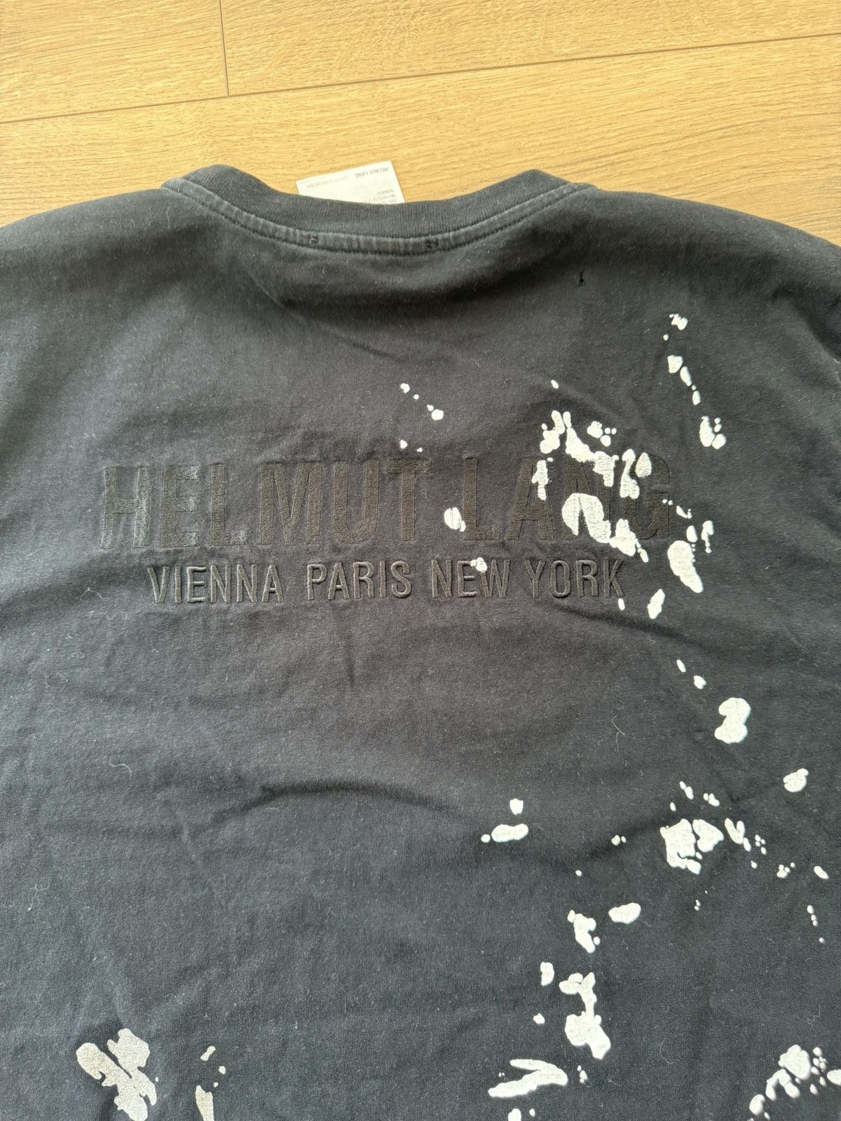 Helmut Lang Helmut Lang paint splatter shirt Size US XL / EU 56 / 4 - 4 Thumbnail