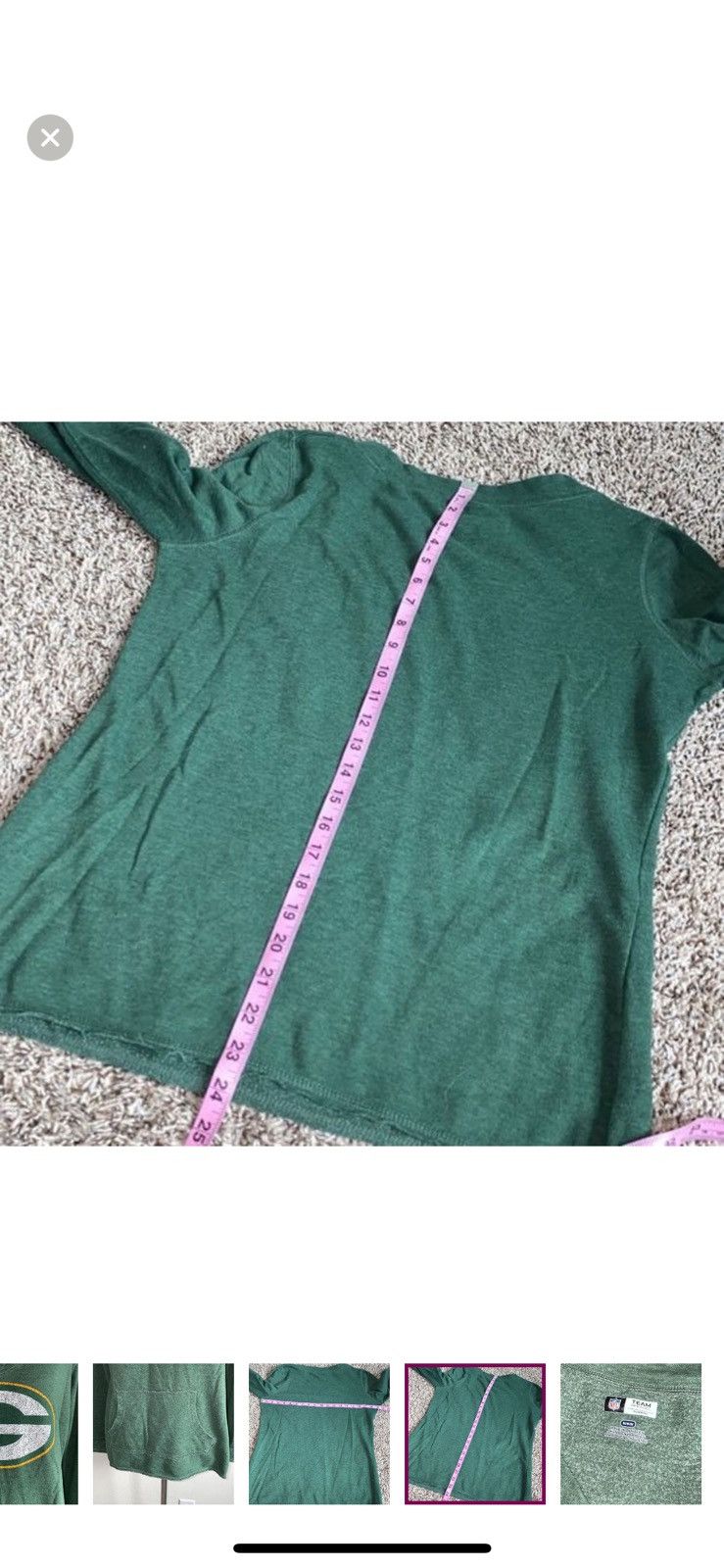 NFL NFL Green Bay packers medium v neck sweatshirt Size M / US 6-8 / IT 42-44 - 3 Thumbnail