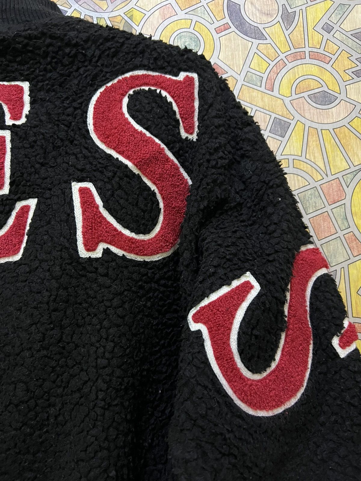 Guess Extremely rare GUESS Ges jacket Boa fleece outerwear GJ31 Size US L / EU 52-54 / 3 - 10 Thumbnail