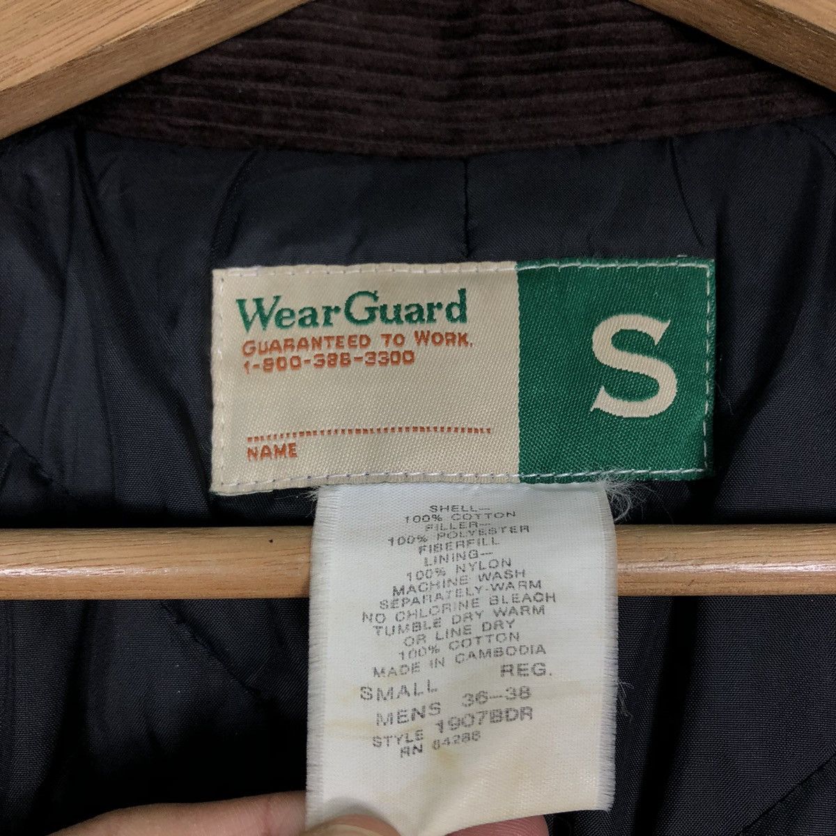 Garment Reproduction of Workers Vintage Wear Guard Chore Duck Canvas Bomber Jacket Carhartt Size US S / EU 44-46 / 1 - 21 Thumbnail