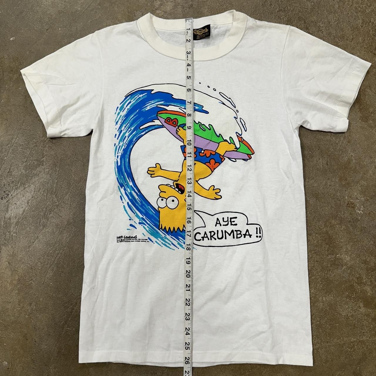 Changes RARE Vintage Bart Simpson Changes Single Stitch Surfing Size US XL / EU 56 / 4 - 7 Thumbnail