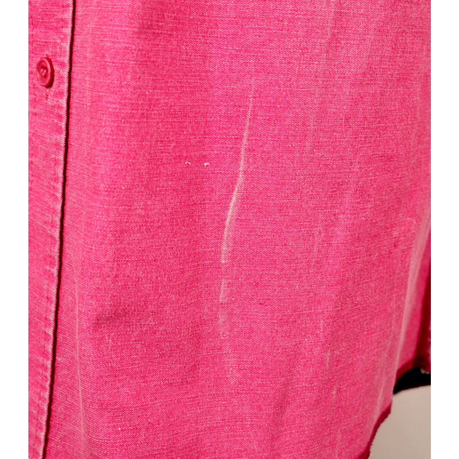 Wrangler VINTAGE Wrangler Western Shirt 90s Striped Men’s 36 Pink Size US M / EU 48-50 / 2 - 6 Thumbnail
