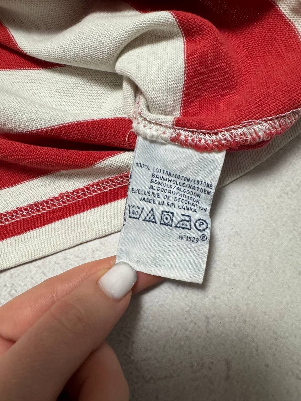 Vintage Vintage Polo Ralph Lauren Rugby Striped Sweatshirt Y2K 90s Size US XL / EU 56 / 4 - 8 Thumbnail