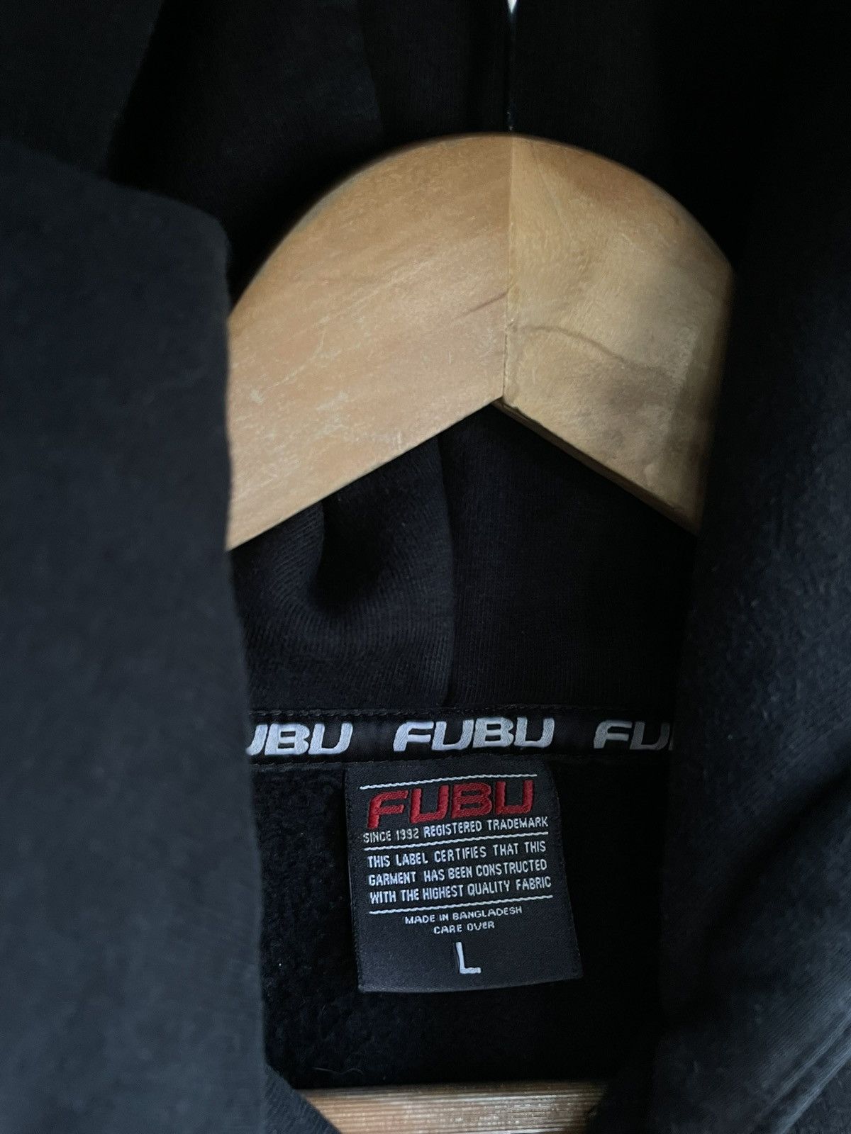 Fubu Fubu big logo skater rap hoodie sk8 carhartt style Size US L / EU 52-54 / 3 - 6 Thumbnail