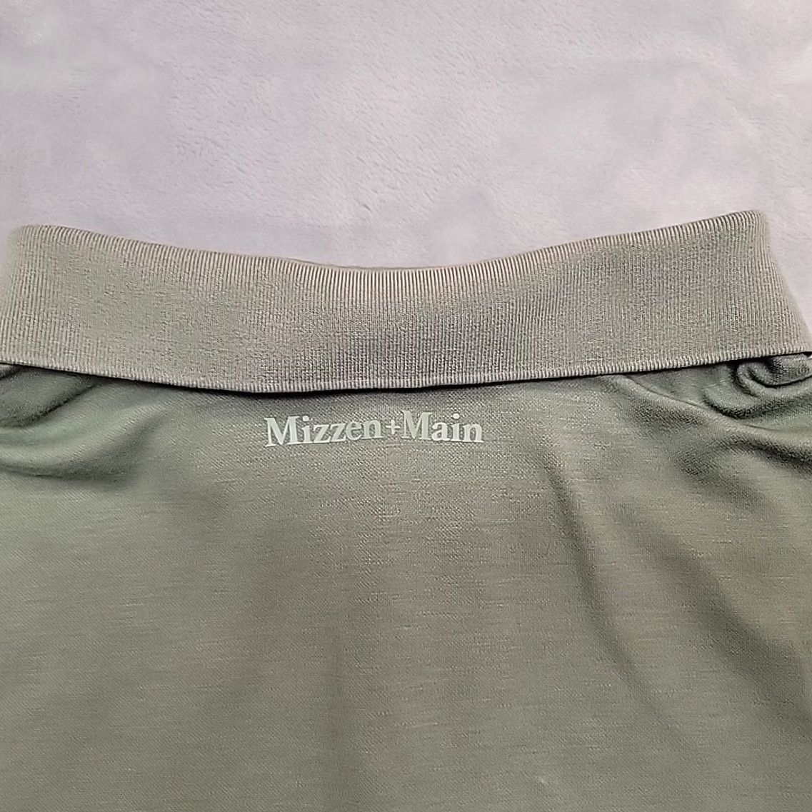 Mizzen+Main Mizzen+Main Polo Shirt Mens XL Green Short Sleeve Golf Performance Polo READ Size US XL / EU 56 / 4 - 7 Thumbnail