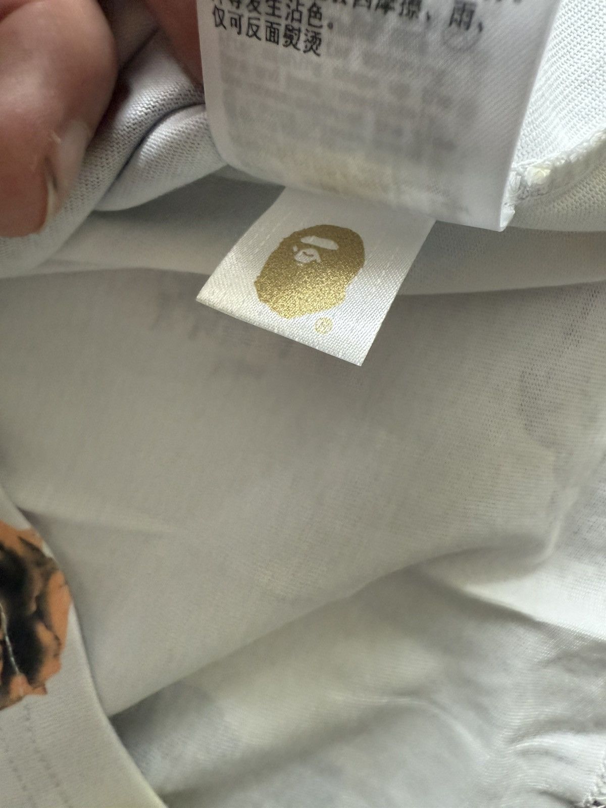 Bape Bape ivory floral tee Size US XXL / EU 58 / 5 - 4 Thumbnail