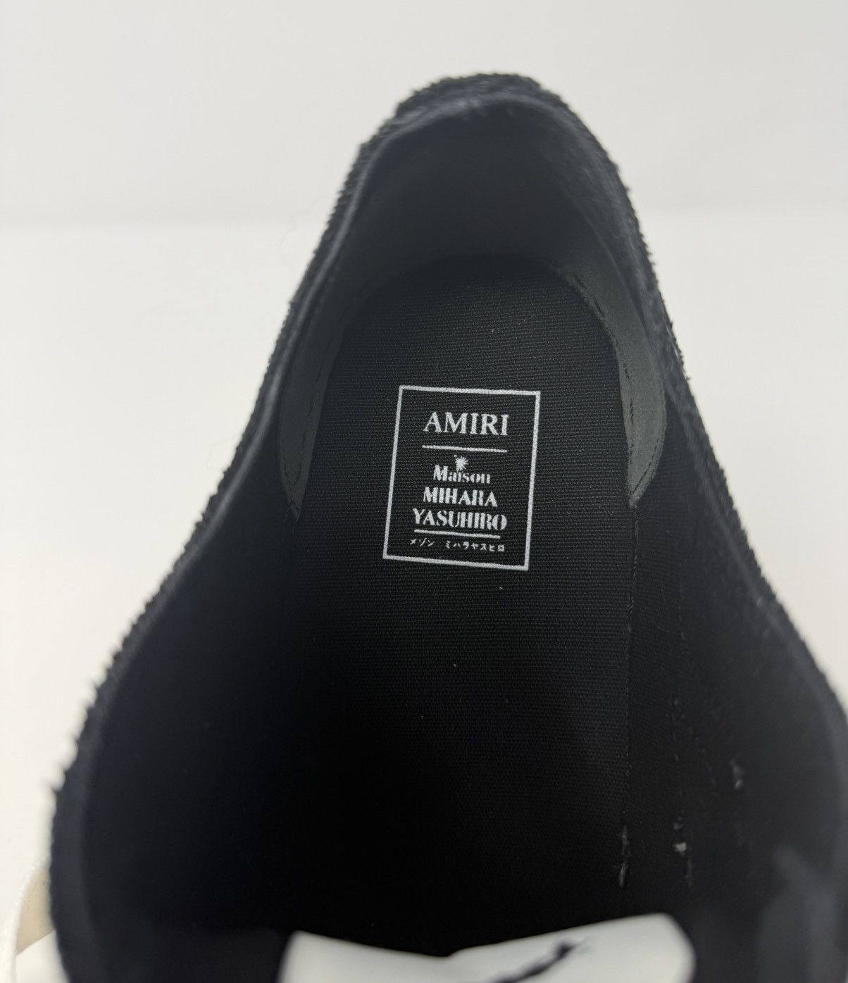Amiri Amiri x Maison Mihara Yasuhiro Bones Petrson OG Sole Sneaker Size US 12 / EU 45 - 7 Thumbnail
