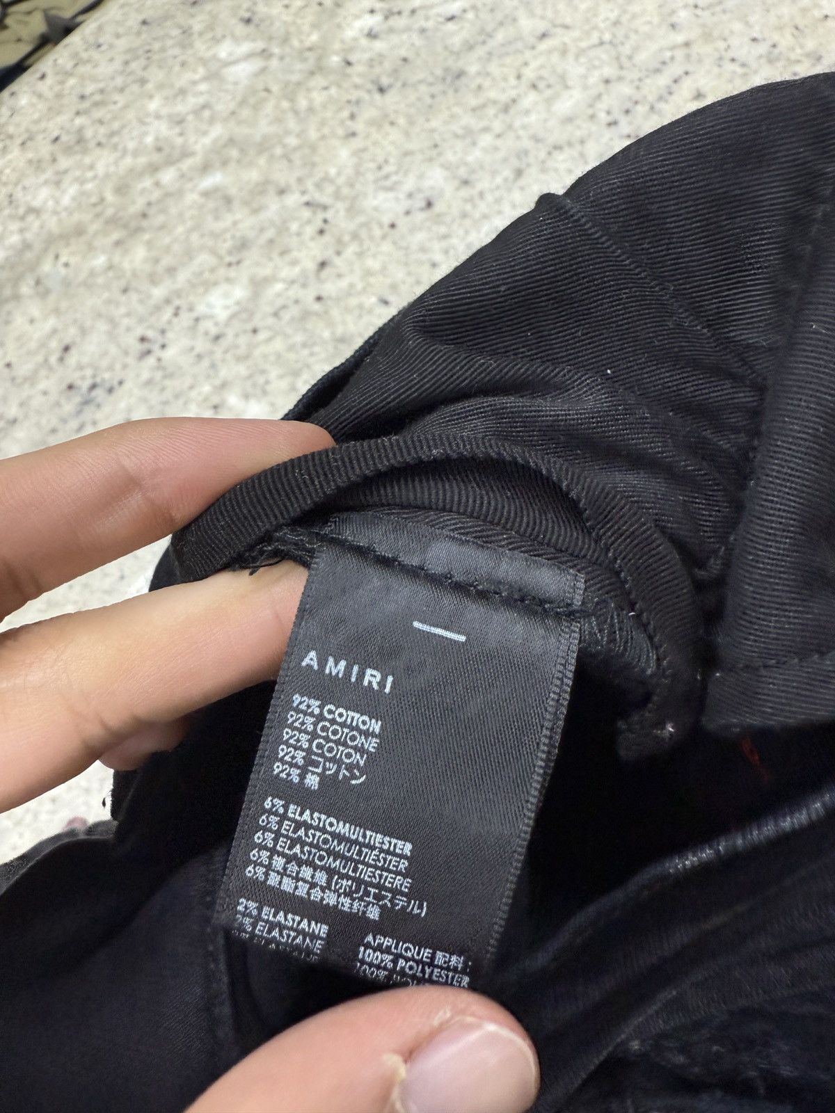 Amiri Amiri Chemist Red Star Denim Jeans Size US 31 - 9 Thumbnail