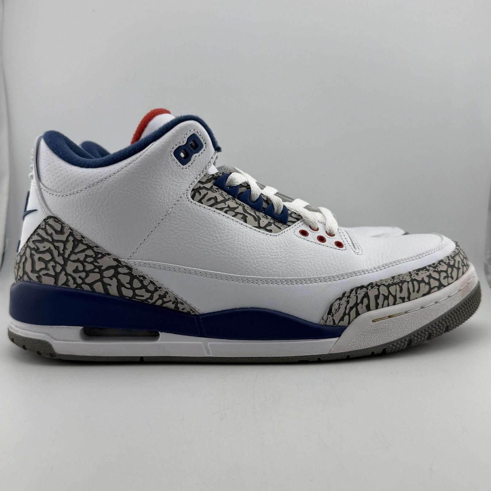 Nike Air Jordan 3 Retro OG True Blue 2016 Size US 10.5 / EU 43-44 - 4 Thumbnail