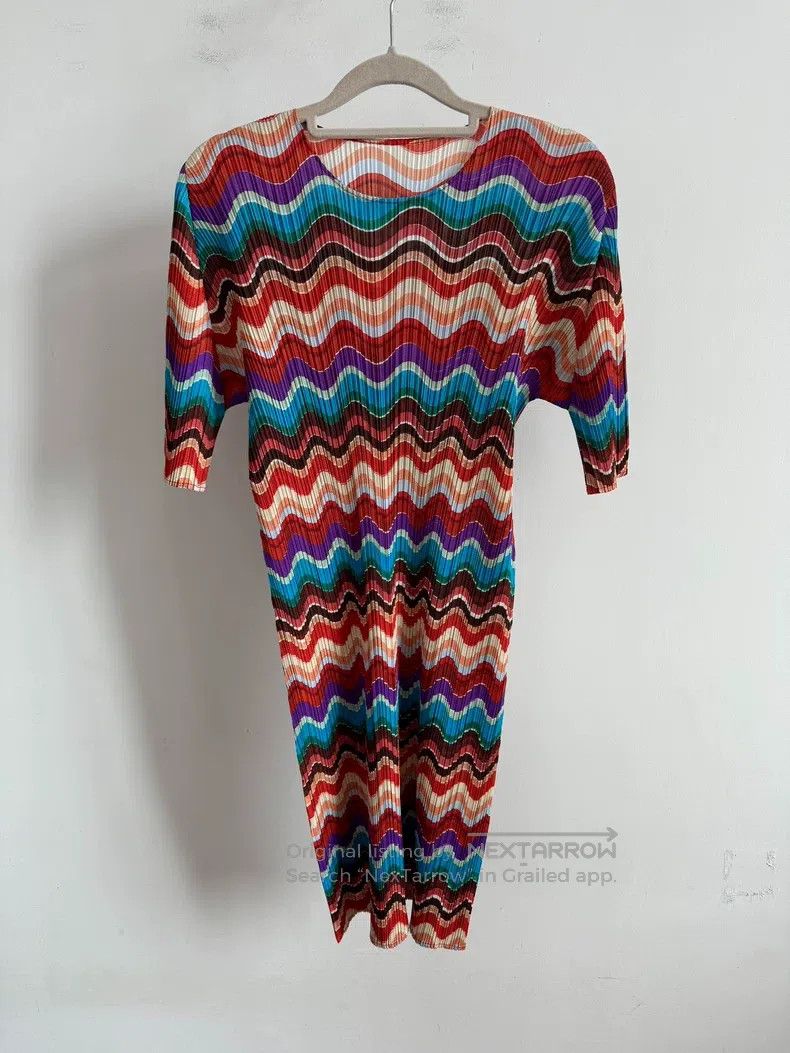Issey Miyake Issey Miyake Rainbow Dress Size M / US 6-8 / IT 42-44 - 1 Thumbnail