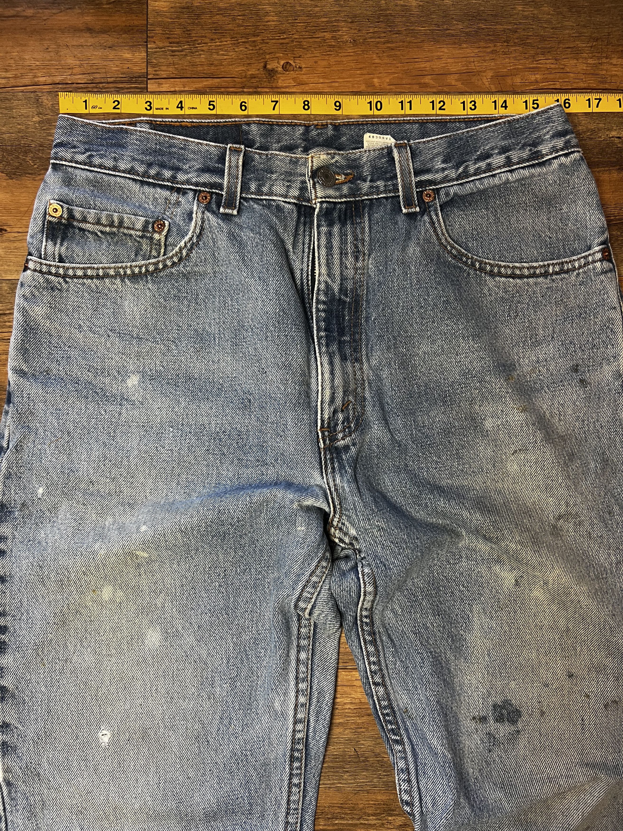 Levi's Vintage Clothing Vintage 505 Levi's Regular Fit Straight Leg Zipper Fly Denim Size US 34 / EU 50 - 5 Thumbnail