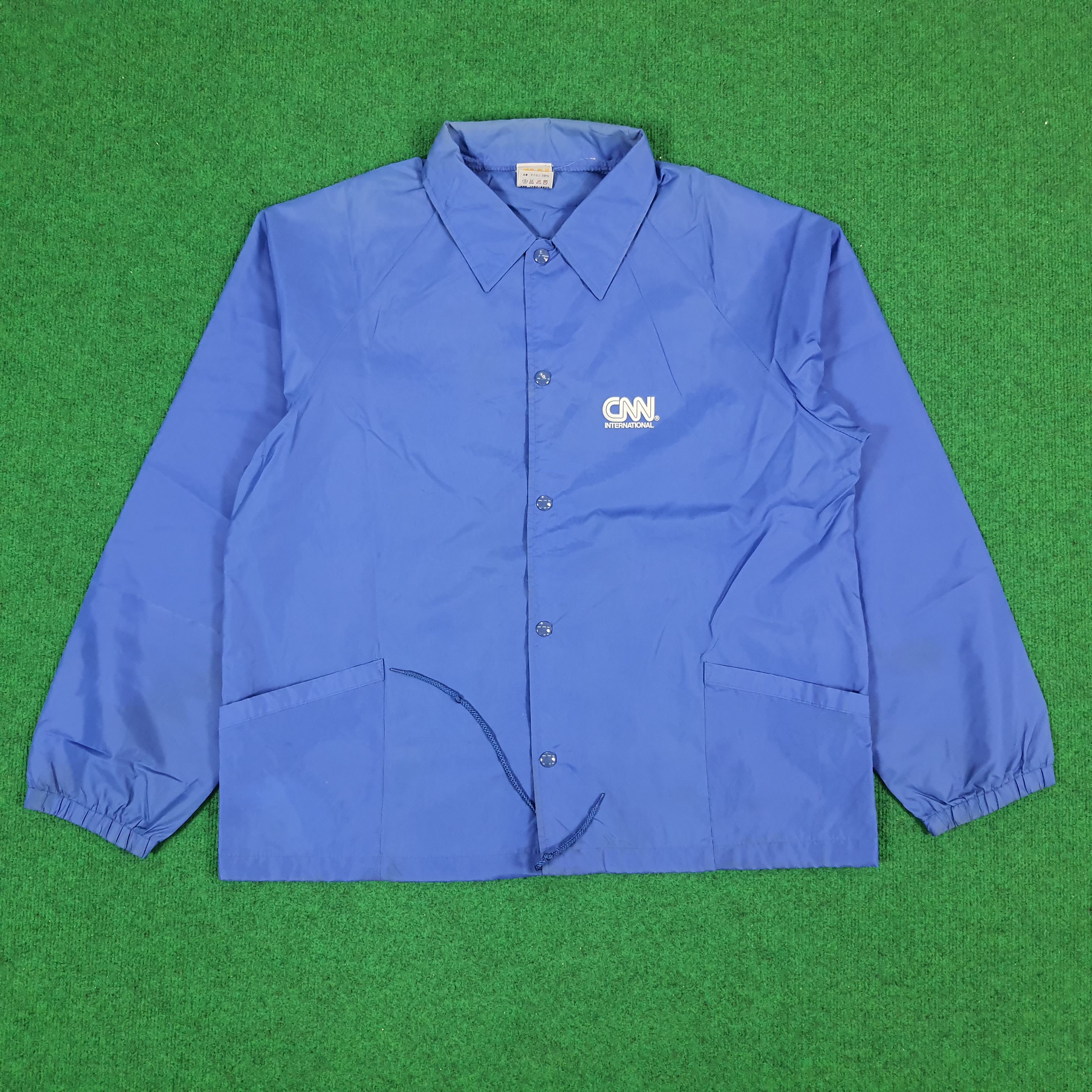 Other Vintage CNN International American Media News Windbreakers Size US L / EU 52-54 / 3 - 3 Thumbnail