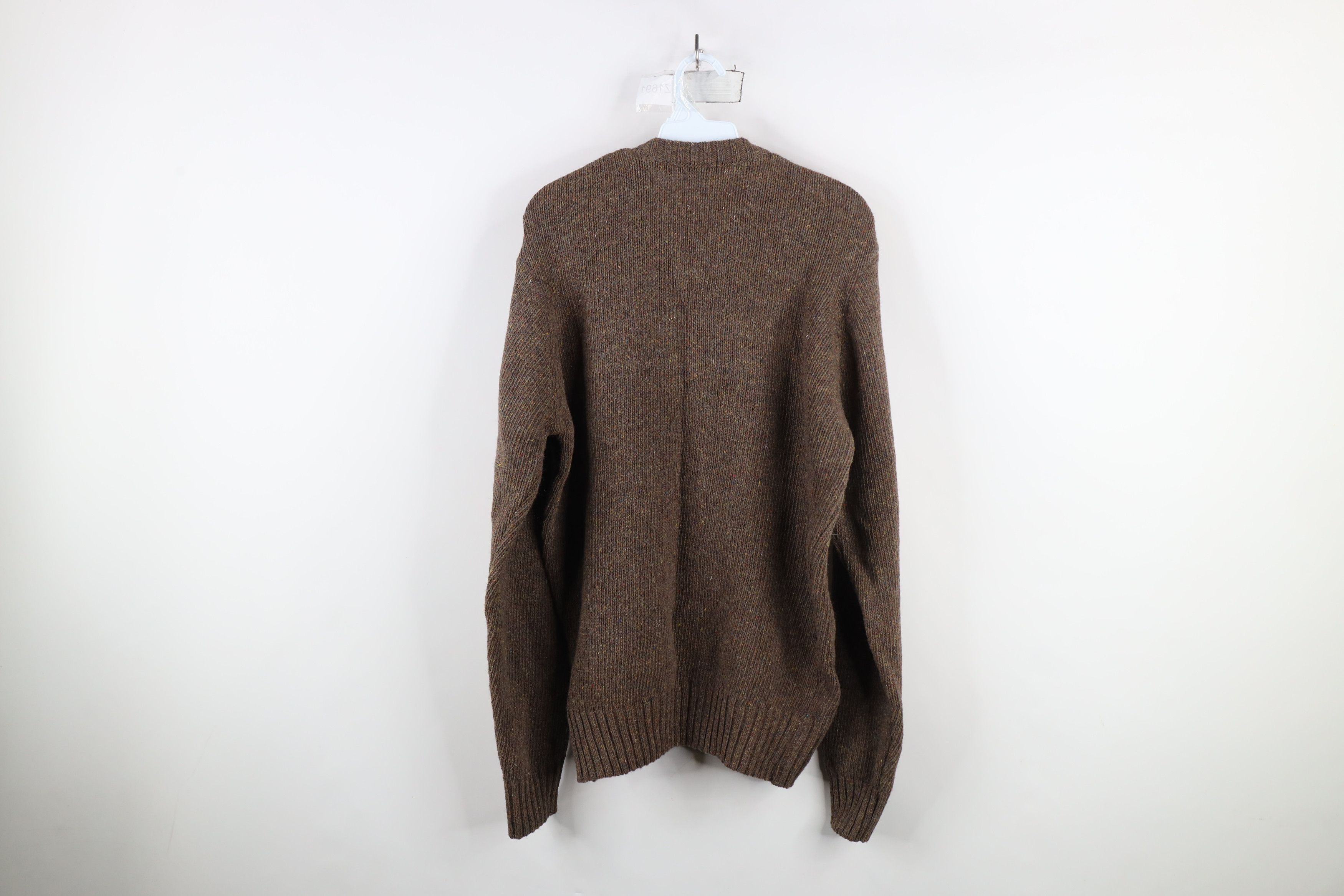 Vintage Vintage 90s Streetwear Rainbow Fleck Wool Blend Knit Sweater Size US S / EU 44-46 / 1 - 7 Thumbnail