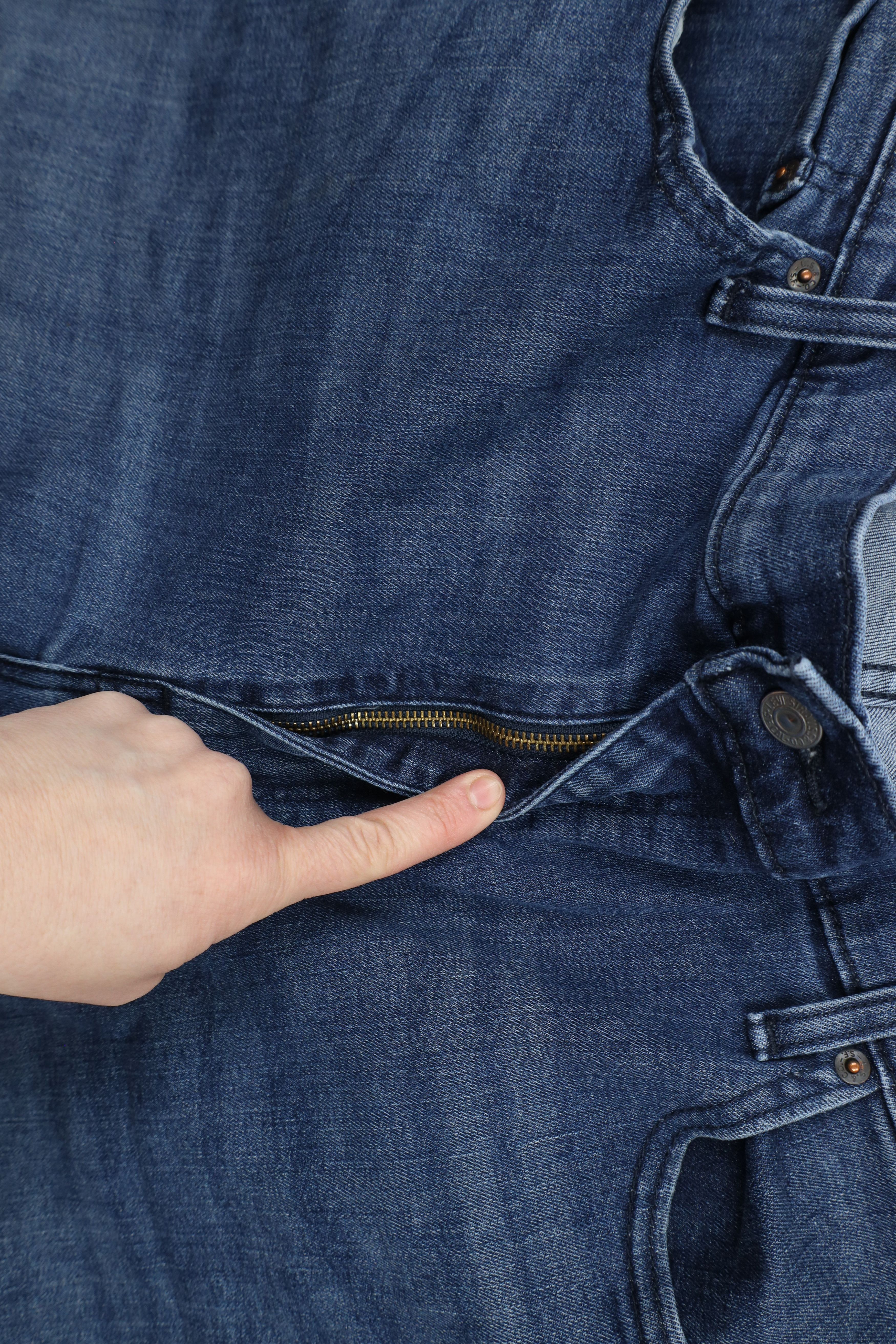 Levi's × Vintage Vintage Y2K Levis 541 Athletic Fit Stretch Denim Jeans Blue Size US 42 / EU 58 - 8 Thumbnail
