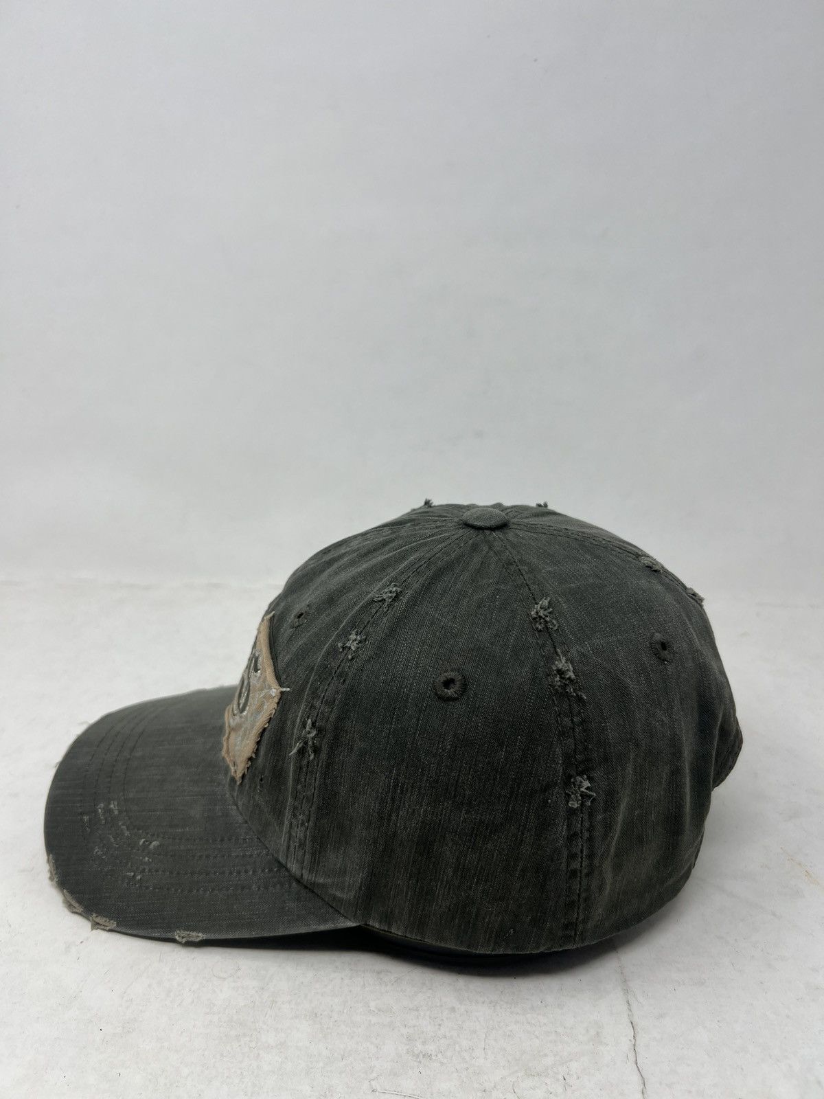 Japanese Brand Choppers Jeans Distressed Style Embroidered Hat Cap Size ONE SIZE - 2 Thumbnail