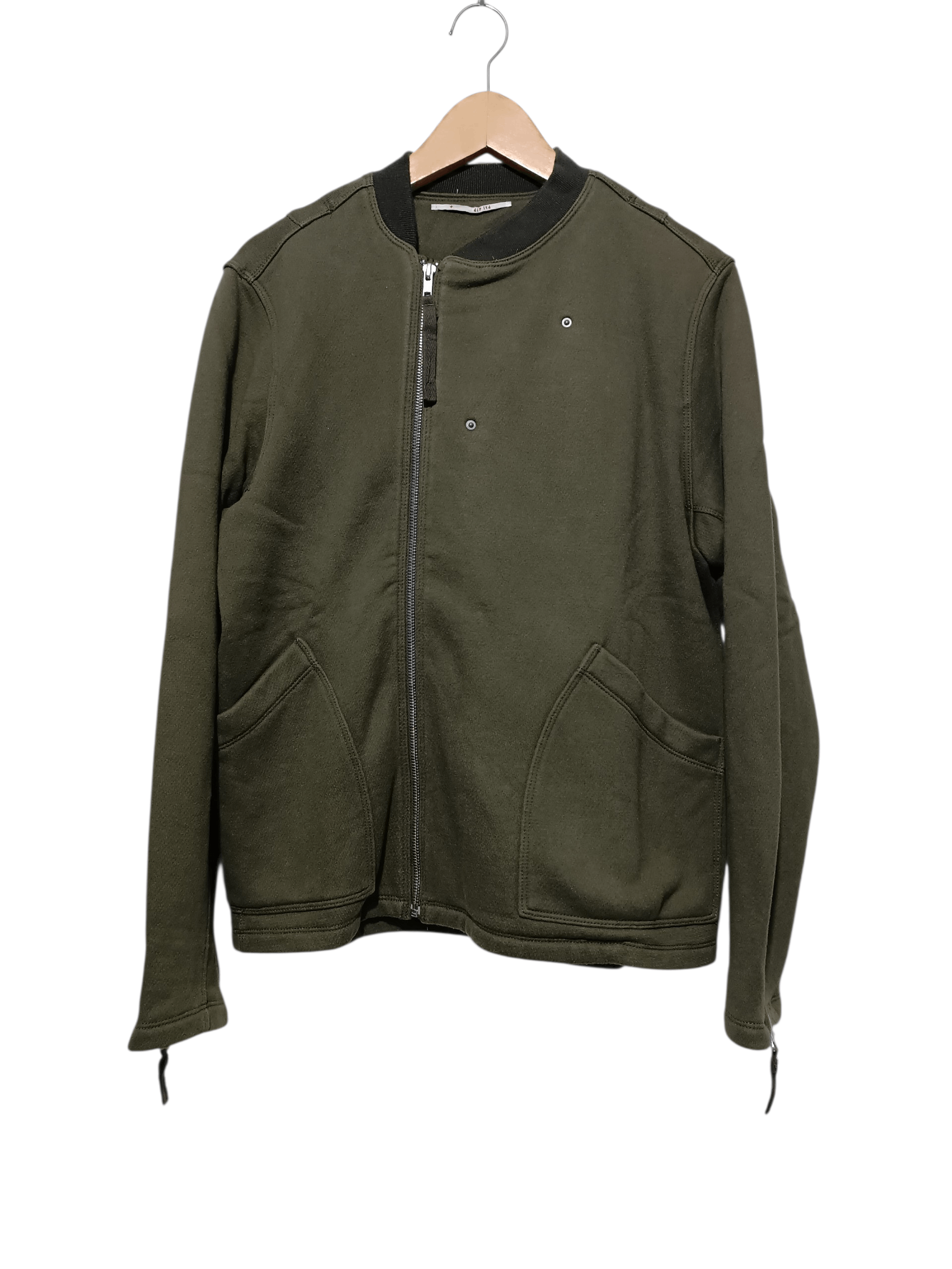 Japanese Brand Technical Asymmetrical moto Fleece Jacket Size US S / EU 44-46 / 1 - 1 Thumbnail
