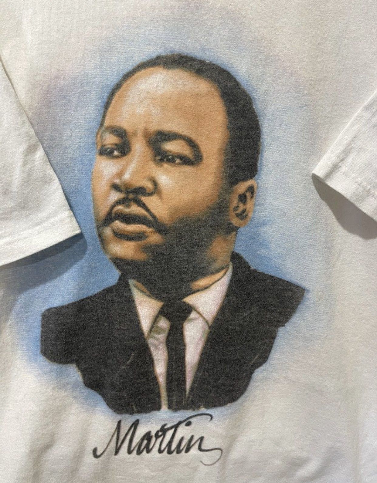 Supreme FIRE 🔥VINTAGE SUPREME MARTIN LUTHER KING RARE 2003 Size US L / EU 52-54 / 3 - 2 Thumbnail