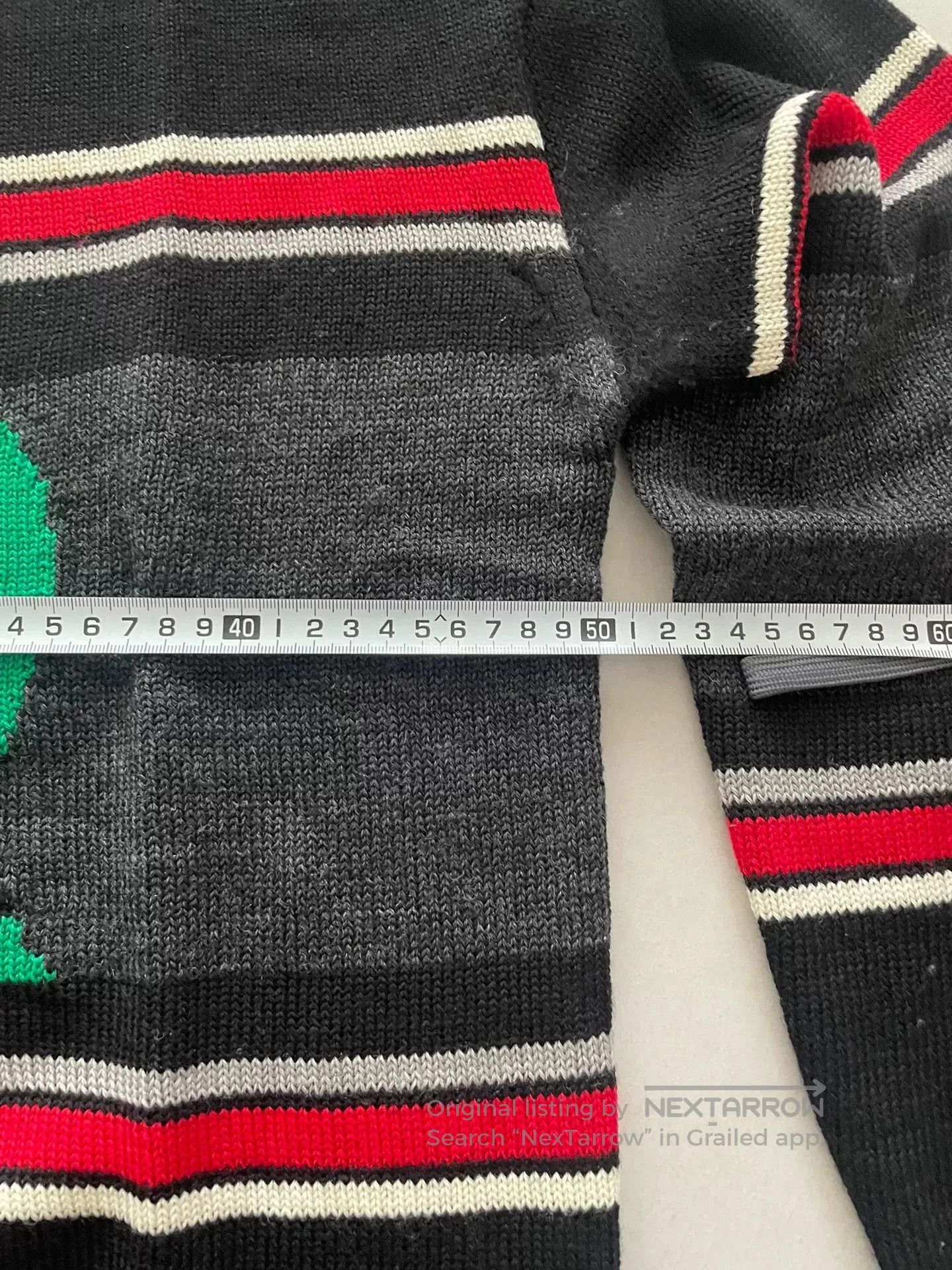 Yves Saint Laurent YSL Men's Black Knit Sweater. Size US M / EU 48-50 / 2 - 7 Thumbnail
