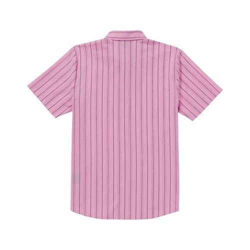 Volcom Volcom Mens Pink Striped Short Sleeve Button-Up Shirt M Size US M / EU 48-50 / 2 - 3 Thumbnail