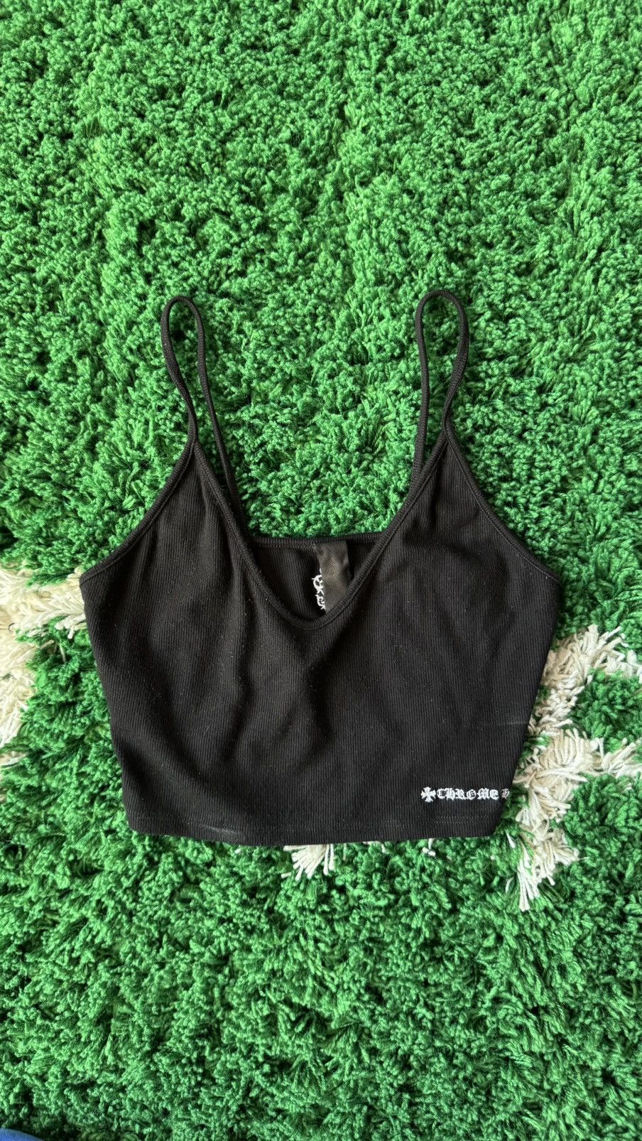 Chrome Hearts Chrome Hearts Women’s Black Tank Top | Miami Exclusive ✅ Size M / US 6-8 / IT 42-44 - 1 Thumbnail