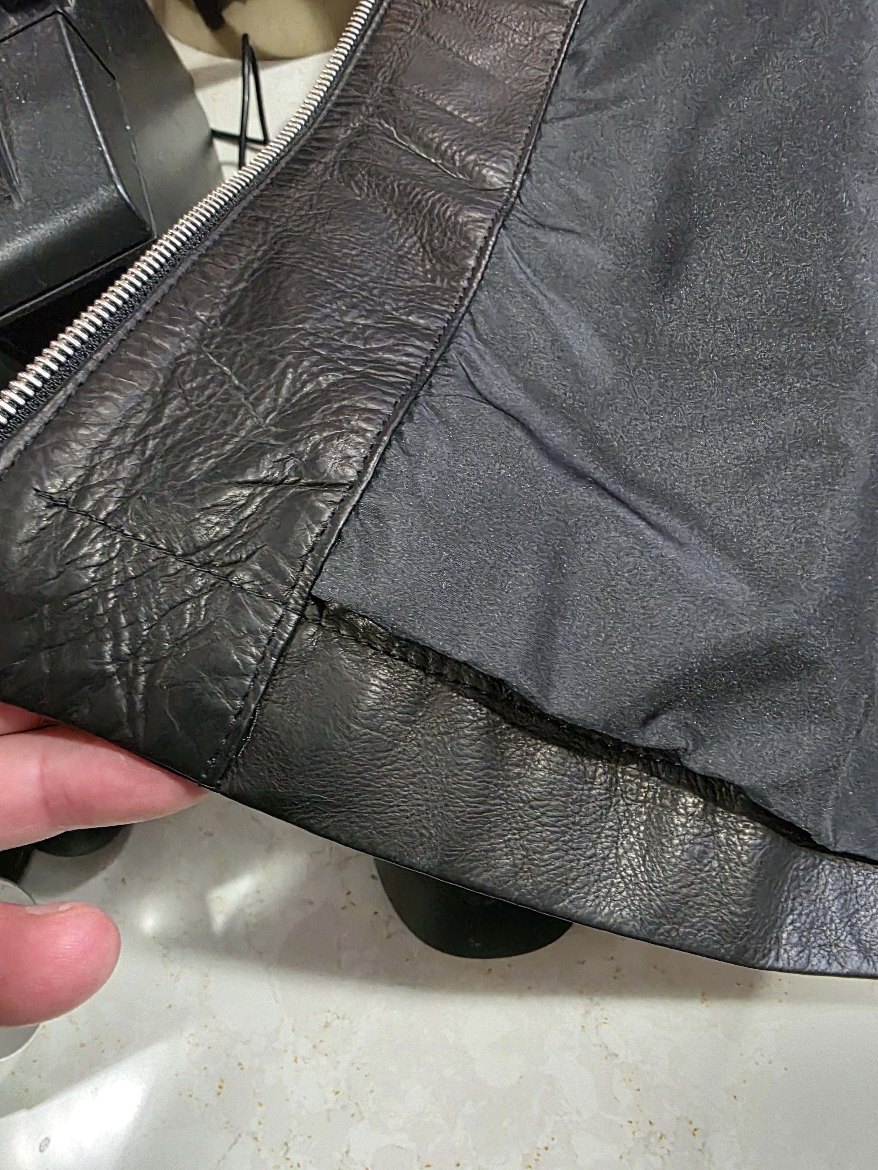 Ermenegildo Zegna ERMENEGILDO ZEGNA LEATHER JACKET Size US M / EU 48-50 / 2 - 4 Thumbnail