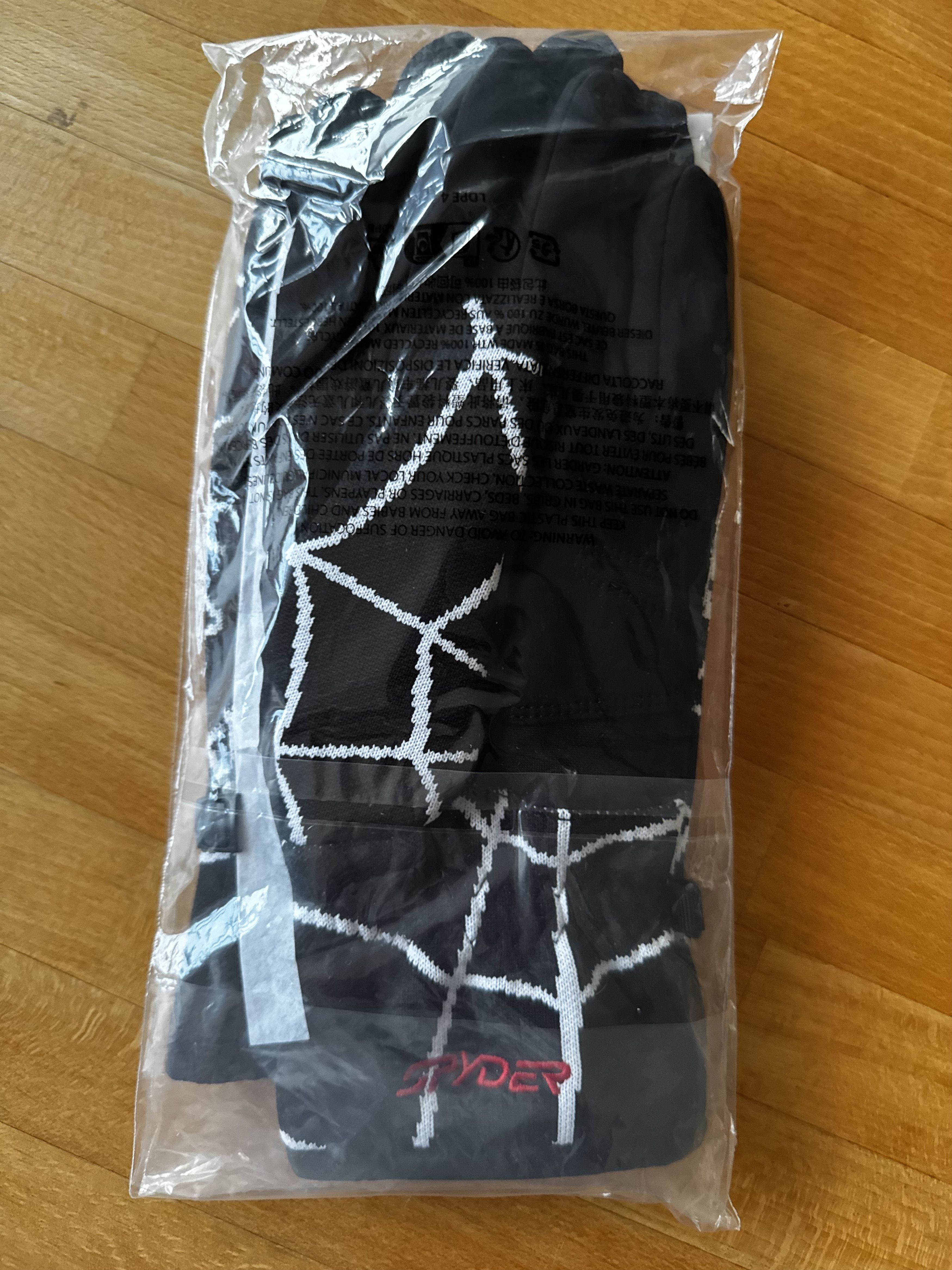 Spyder × Supreme Gloves XL Size 46 - 2 Thumbnail