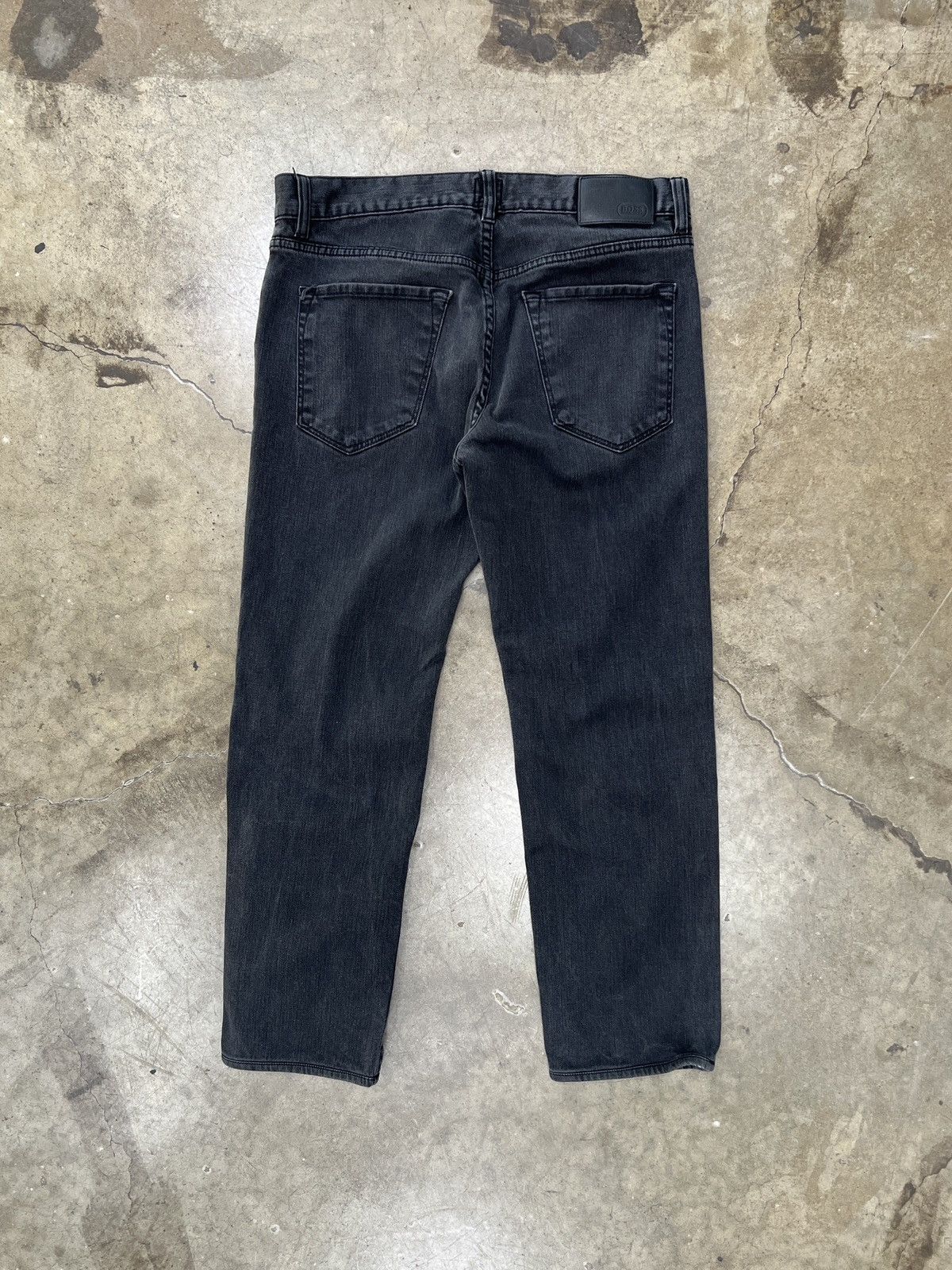 Hugo Boss Hugo Boss Black Stretch Denim Jeans 33x30 Size US 33 - 5 Thumbnail