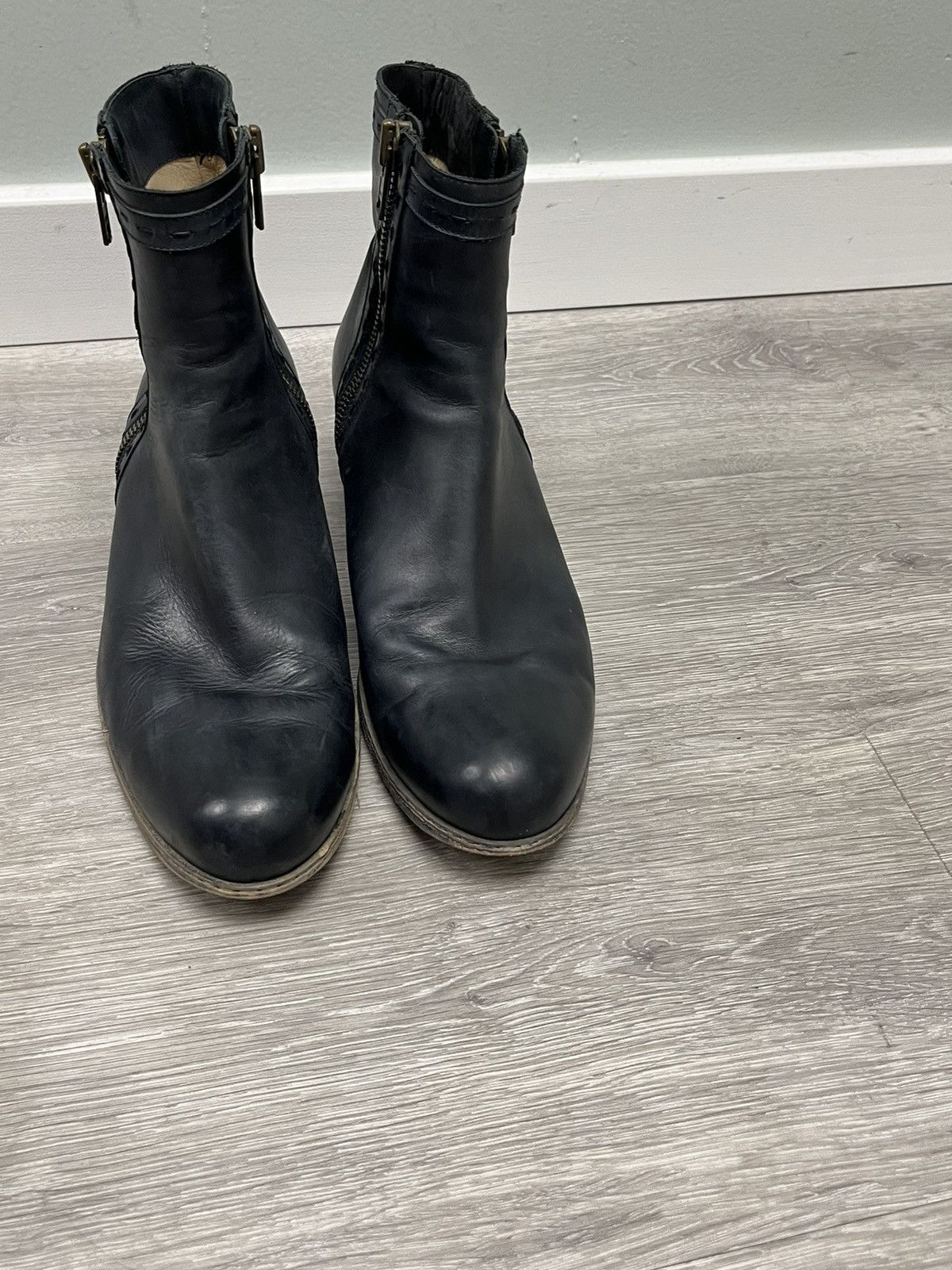 Costume National Double Zip Boot. Size US 8.5 / EU 41-42 - 14 Thumbnail