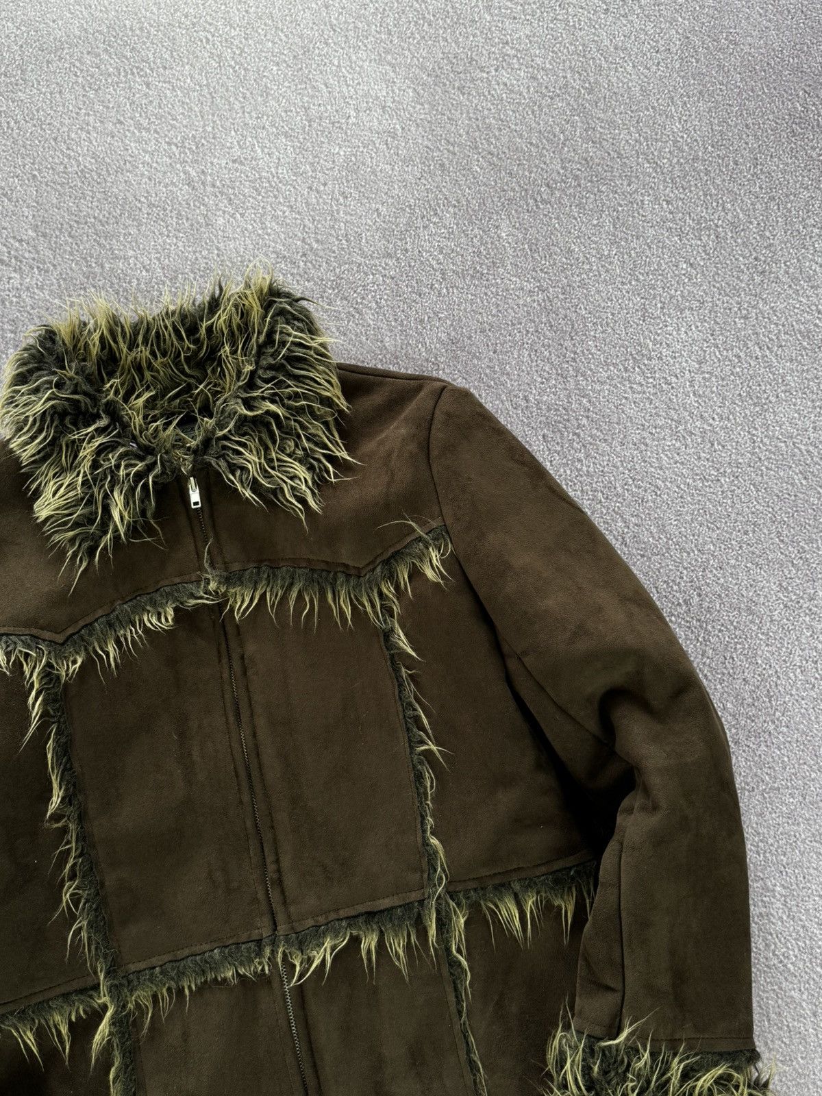 If Six Was Nine Y2K If Six Was Nine Style Glamour Faux Fur Jacket Size L / US 10 / IT 46 - 5 Thumbnail
