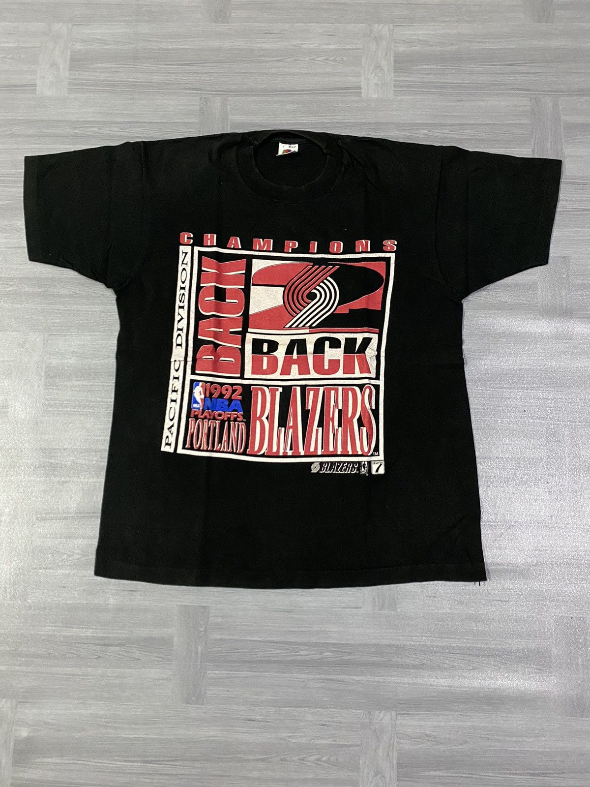 NBA Vintage 90s NBA Portland Trail Blazers Size US L / EU 52-54 / 3 - 1 Thumbnail
