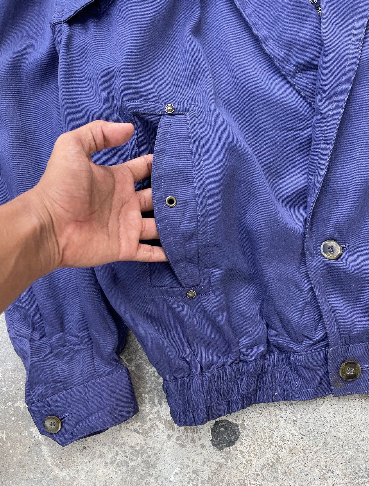 Lancel 🔥Vintage Lancel Paris Embroidered Logo Jacket Size US L / EU 52-54 / 3 - 7 Thumbnail