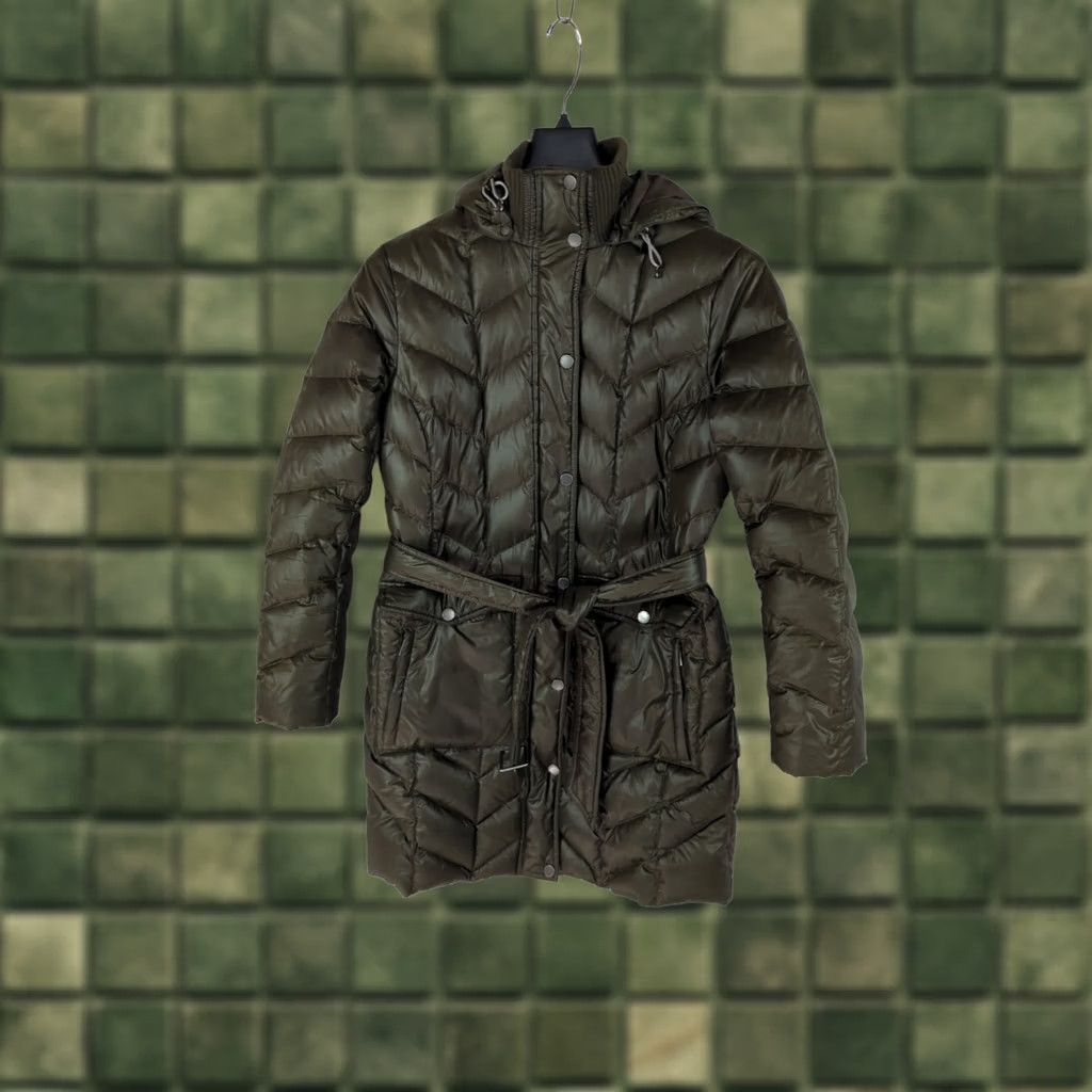 Lands' End Lands' End Brown Hooded Down Puffer Long Parka Jacket Womens XS Parka Hooded Insulated Down 2-4 Winter Women's Size XS / US 0-2 / IT 36-38 - 1 Thumbnail
