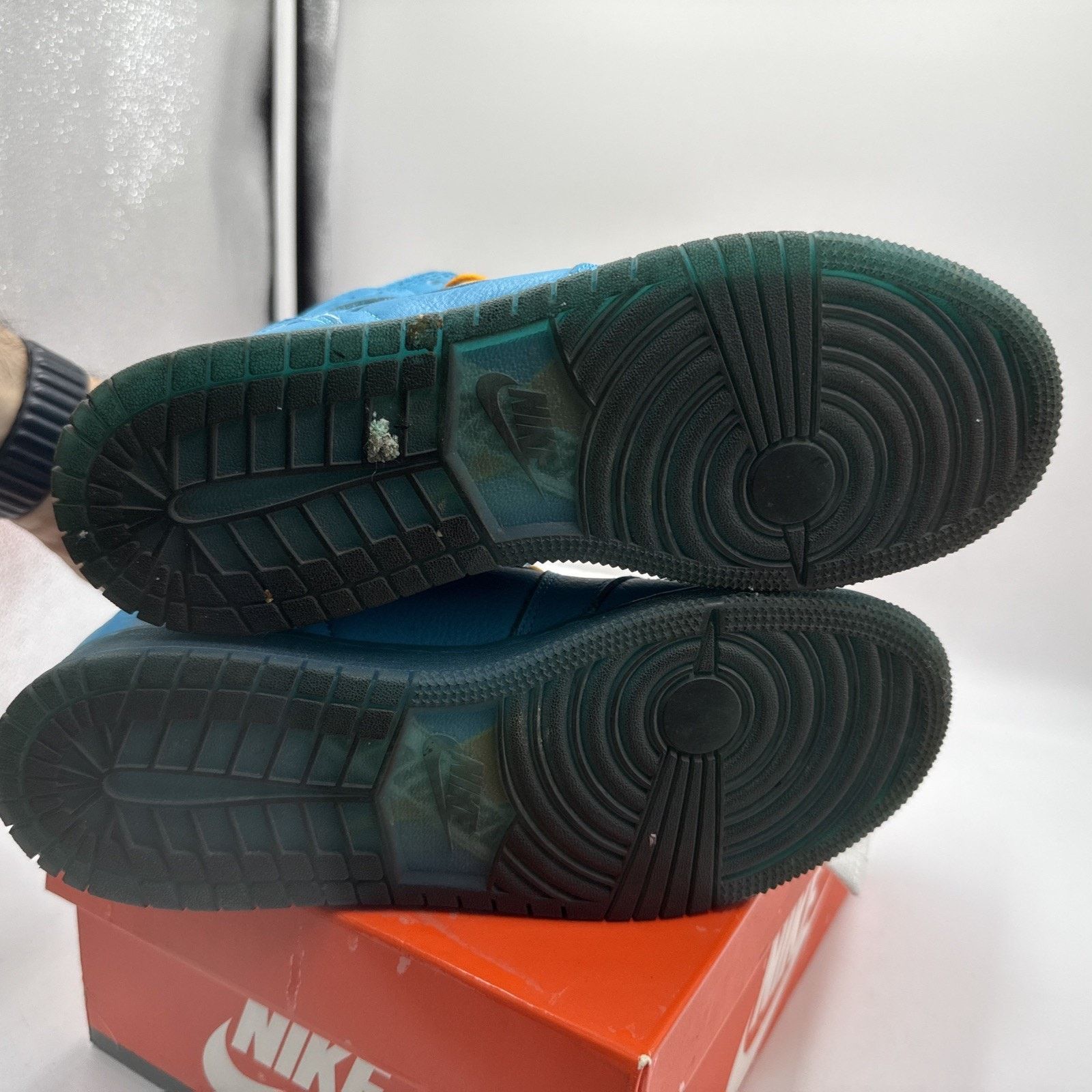 Jordan Brand Size 7 (GS) - Jordan 1 Retro OG G8RD High Blue Lagoon Size US 7 / IT 37 - 6 Thumbnail
