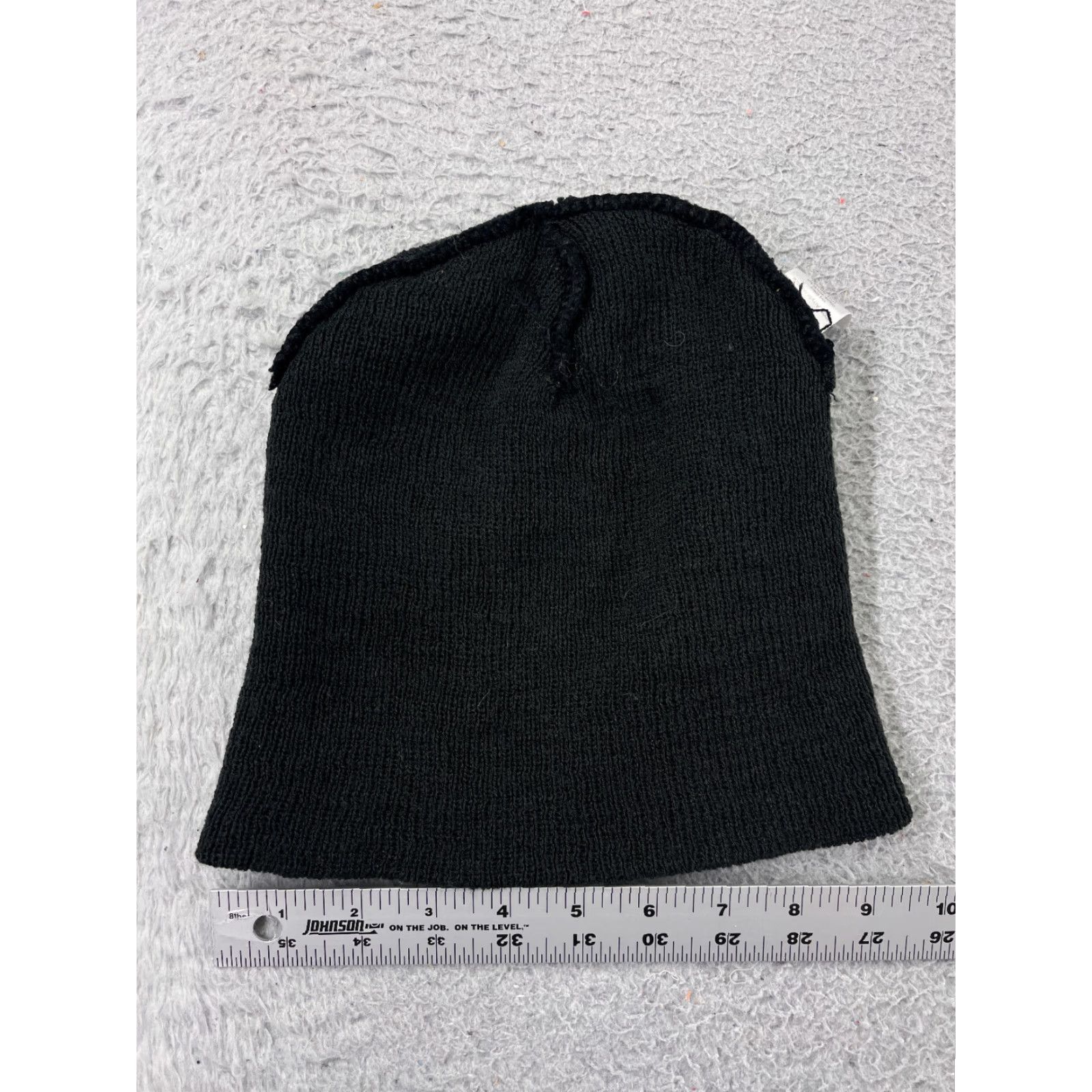 Vintage Union Apparel Beanie Adult One Size Black 100% Acrylic Ski Mens Size ONE SIZE - 4 Thumbnail