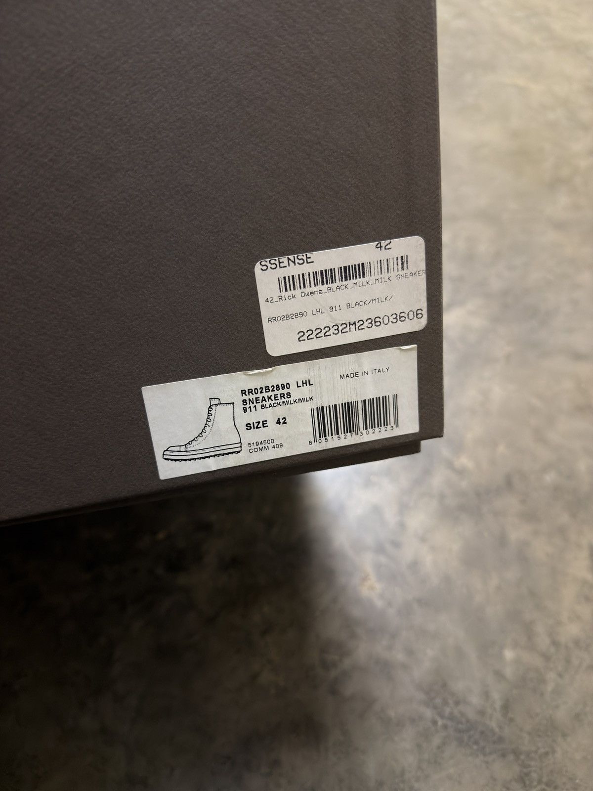 Rick Owens Rick Owens FW22 ‘Strobe’ Pony Hair Ramones Size US 9 / EU 42 - 8 Thumbnail