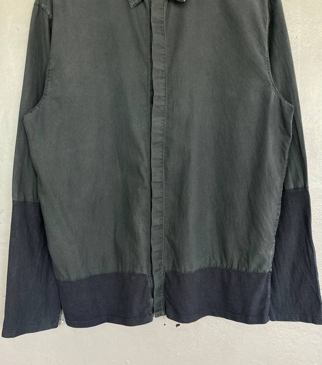 Helmut Lang Helmut Lang Black on Black Shirt Size US L / EU 52-54 / 3 - 4 Thumbnail