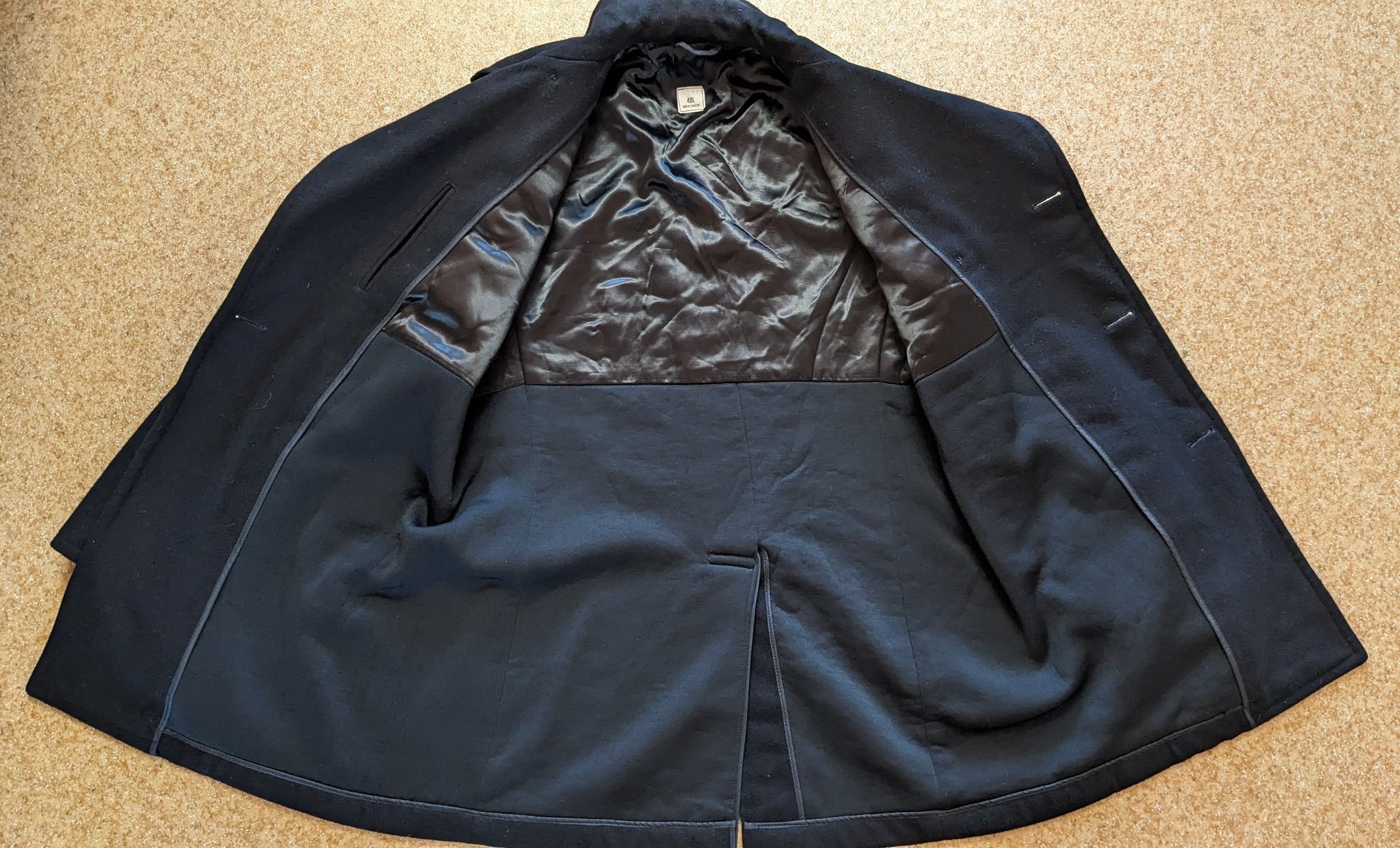 Vintage Vintage 90s US Navy contract peacoat, 40L Size US M / EU 48-50 / 2 - 5 Thumbnail