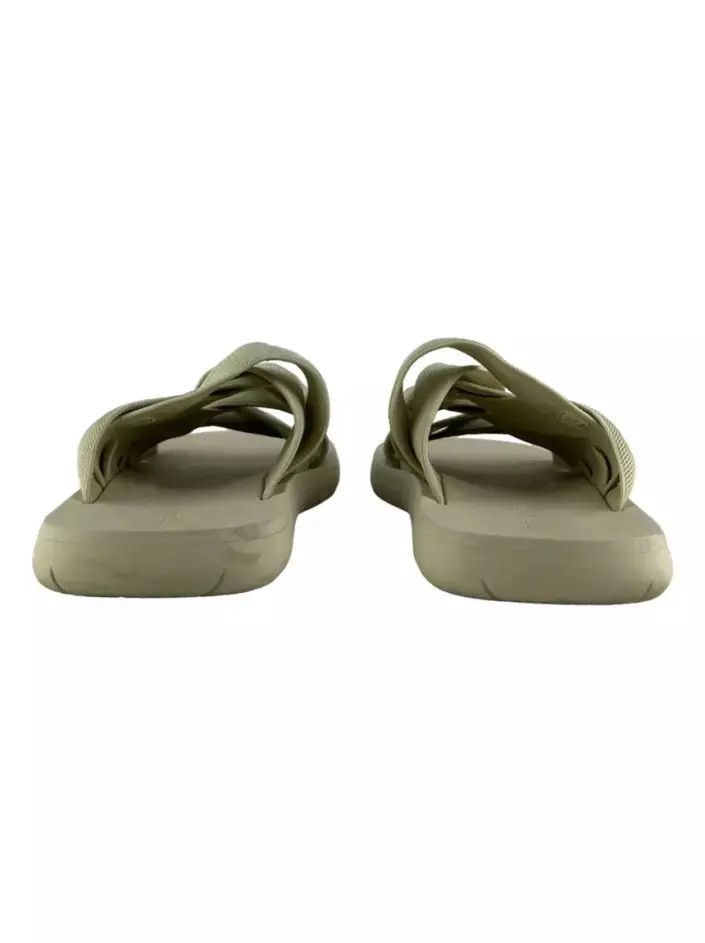 Bottega Veneta o1loc1c0724 651402 Plat Slide in Khaki Size US 7 / EU 40 - 2 Thumbnail