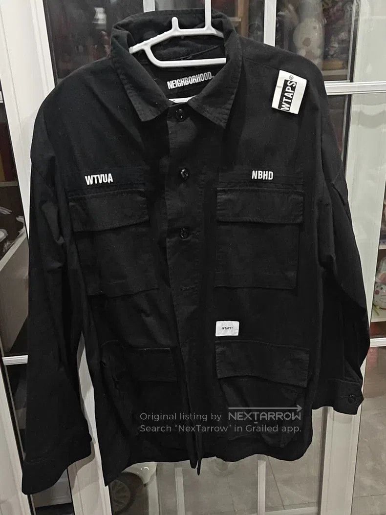Wtaps Wtaps Collaboration Four-pocket Jacket Black Size US M / EU 48-50 / 2 - 1 Thumbnail
