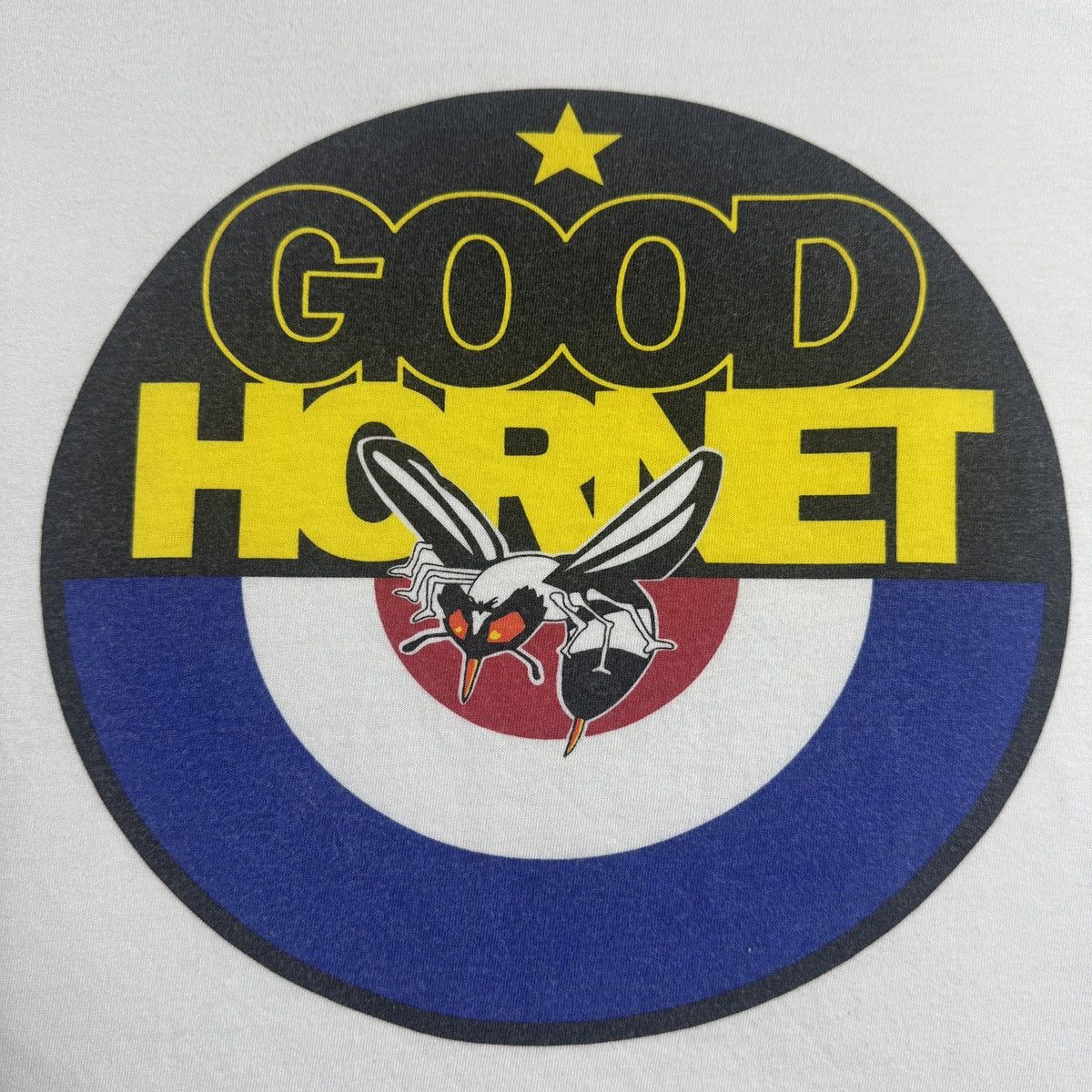 GOODENOUGH 90-00s Vintage GOODENOUGH Hornet Hiroshi Fujiwara Y2K tee Size US S / EU 44-46 / 1 - 3 Thumbnail
