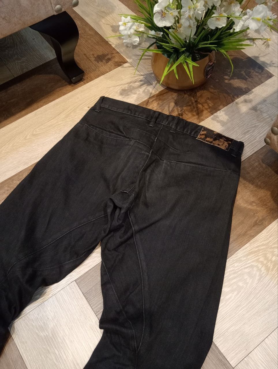 Shellac JAPANESE SHELLAC BLACK CURVE DENIM PANTS Size US 32 / EU 48 - 8 Thumbnail